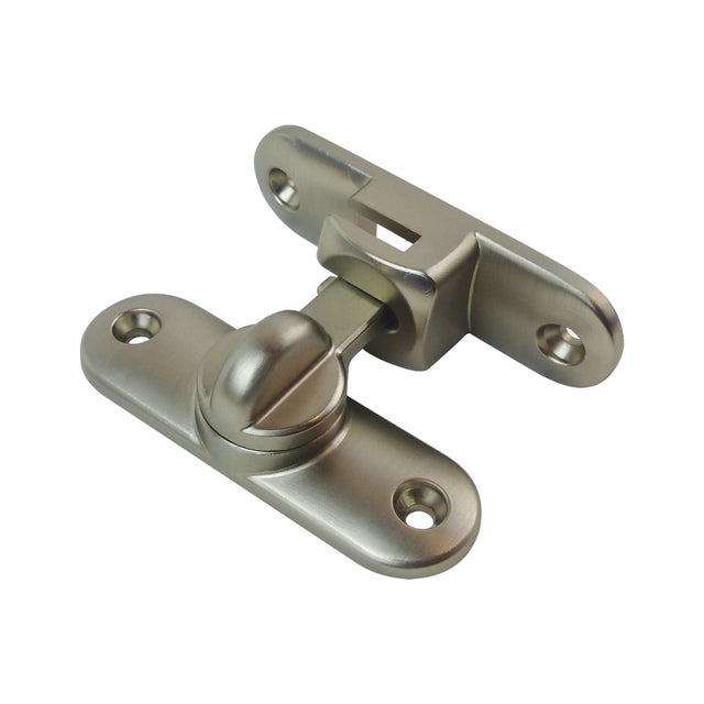 Loquet chromé pour porte coulissante 