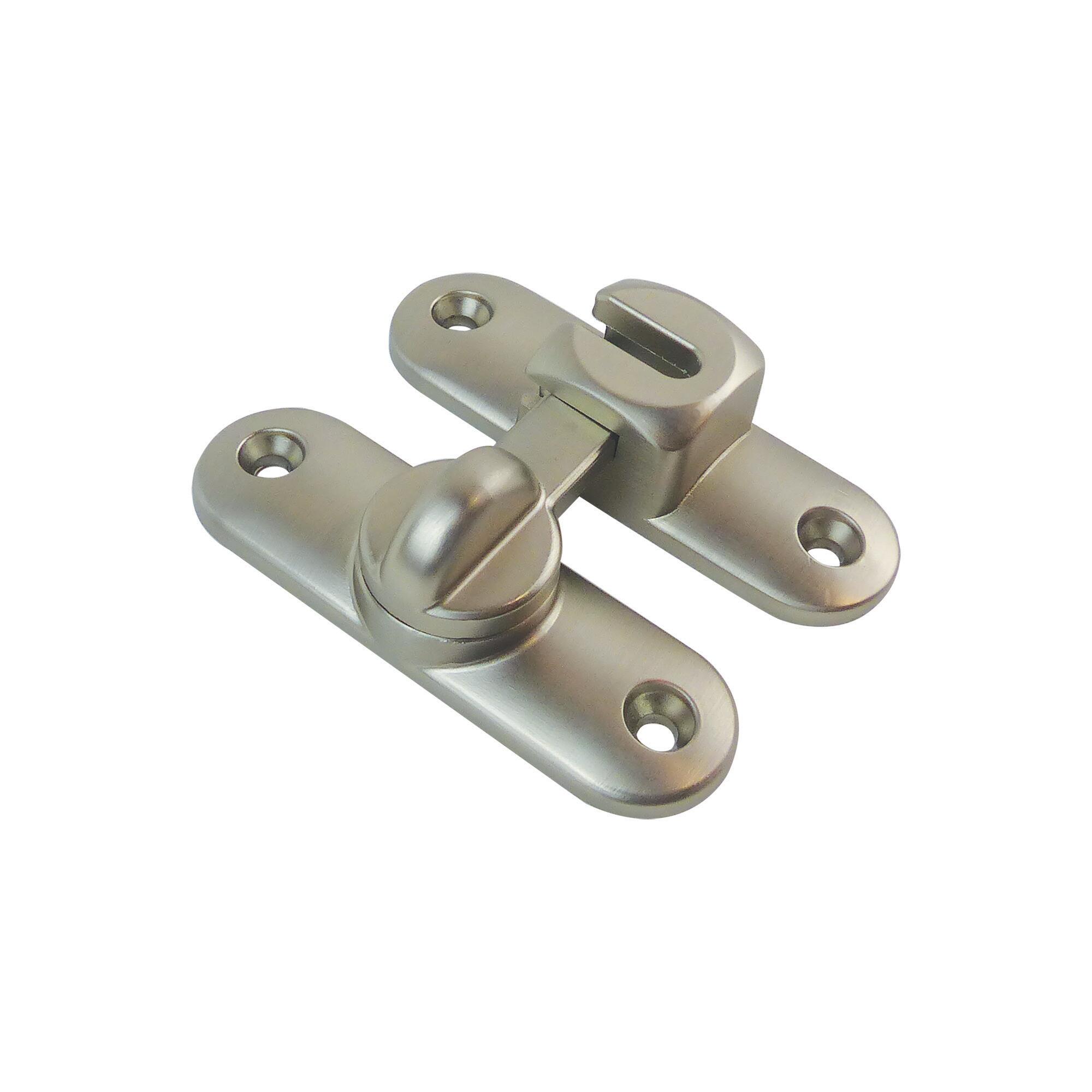 Loquet chromé pour porte coulissante  - 2