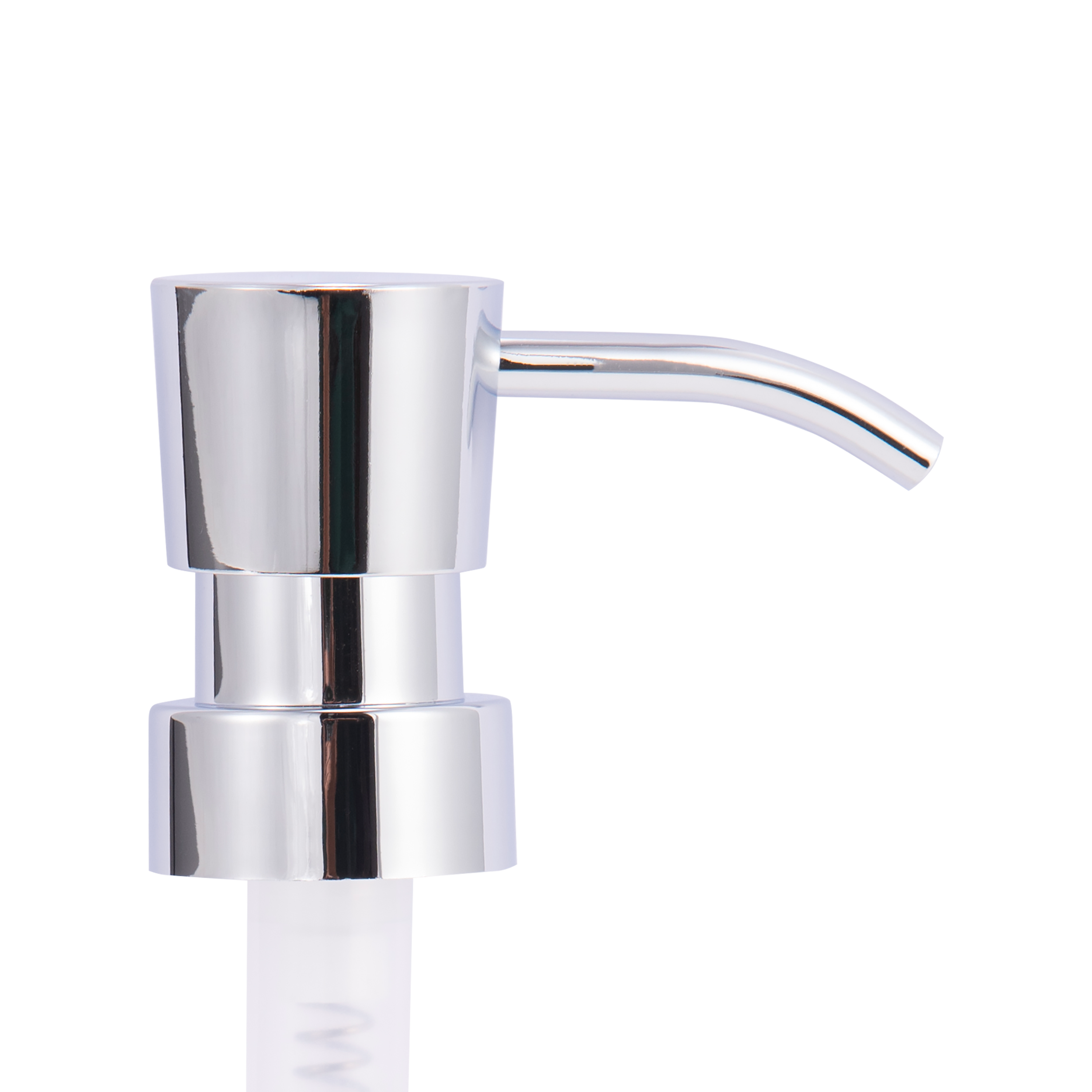 Pompka do dozownika do mydła chromowana Sensea - 2