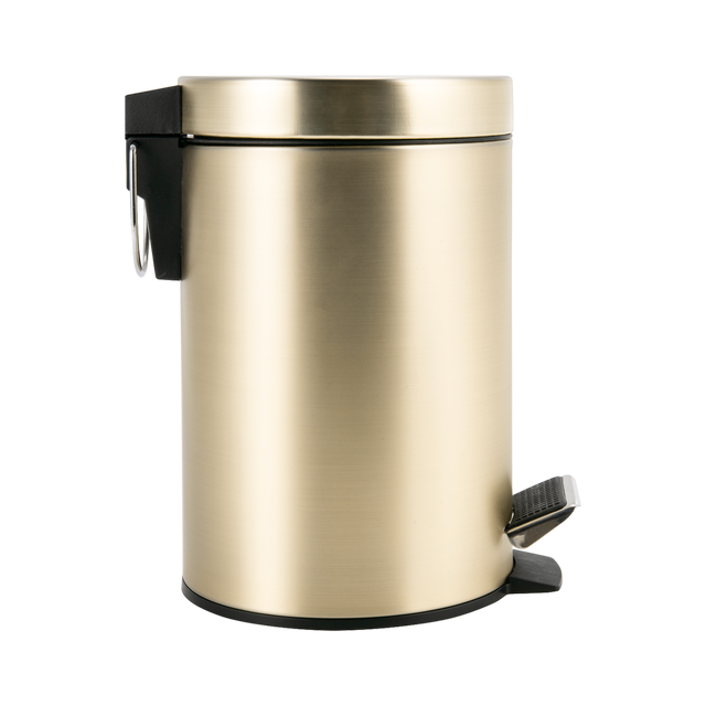Papelera de baño Loa Sensea dorado mate 3L