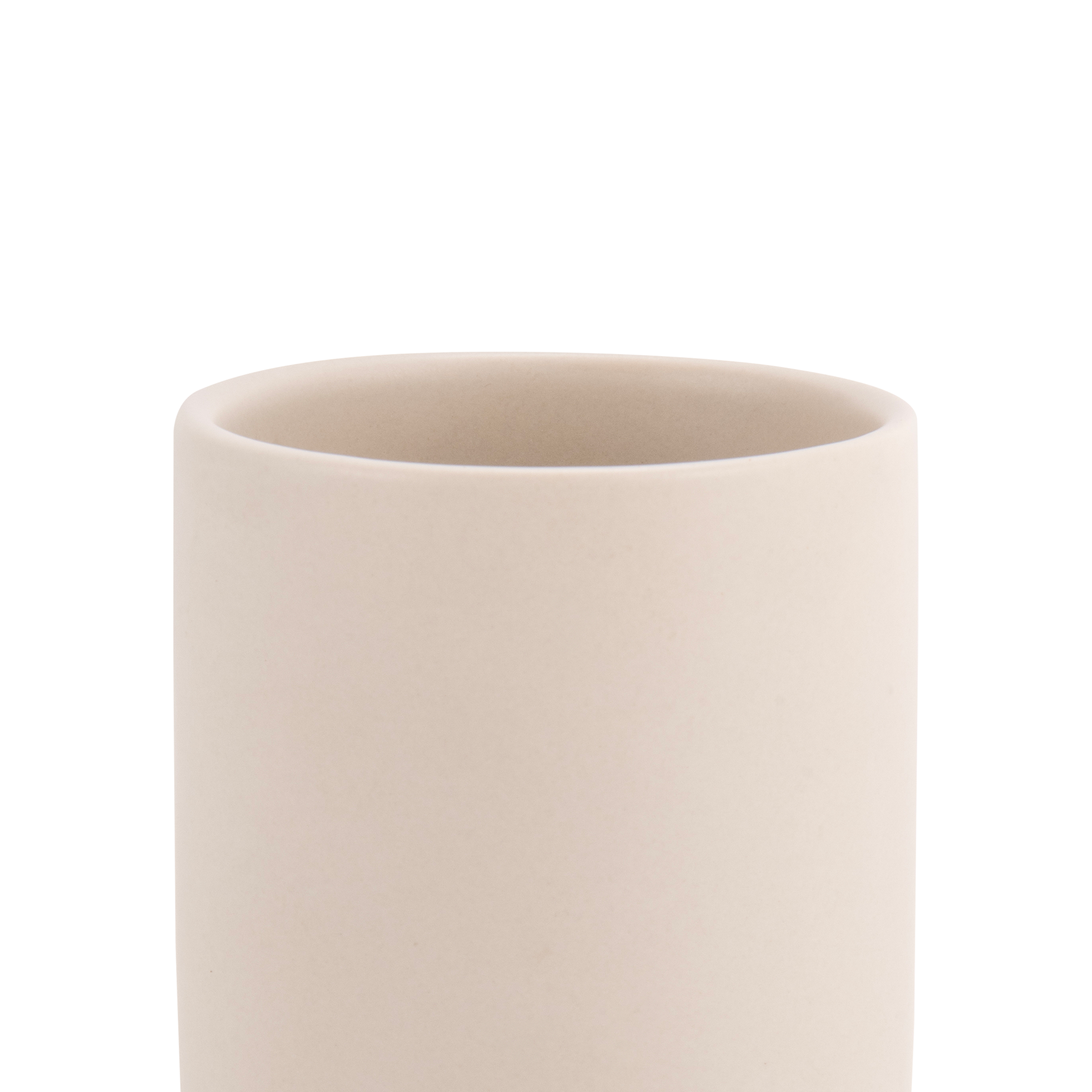 Dozownik do mydła w płynie kubek podkładka zestaw Mia Trench Sensea - 6