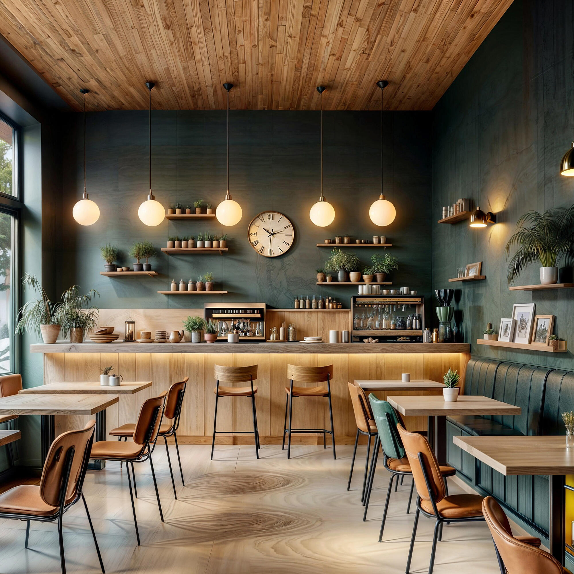 Estante mural SPACEO roble macizo 900X180X18MM - 7