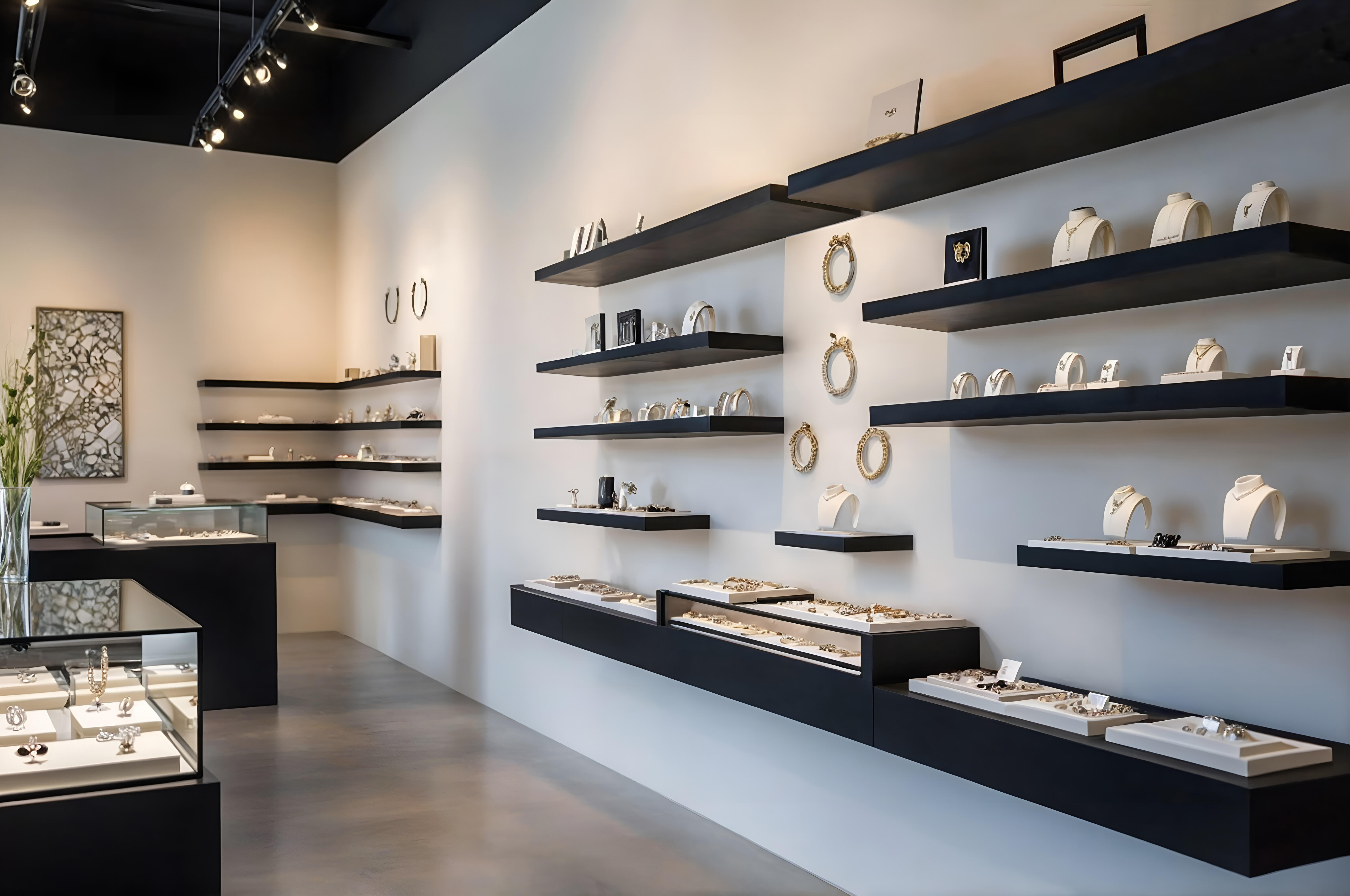 Mensola a muro SPACEO dritto in mdf L 115 x P 23.5 cm nero - 5