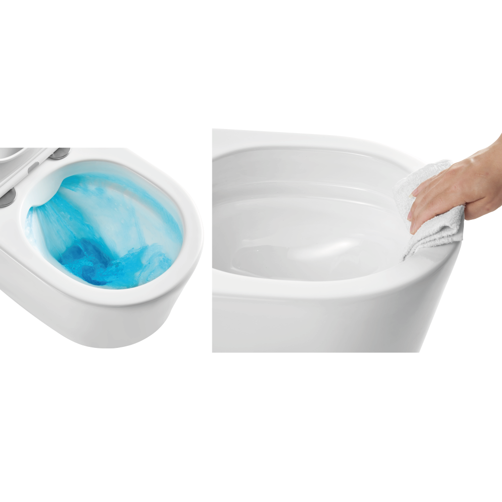 Cuvette pour WC suspendu, SENSEA Easy - 6