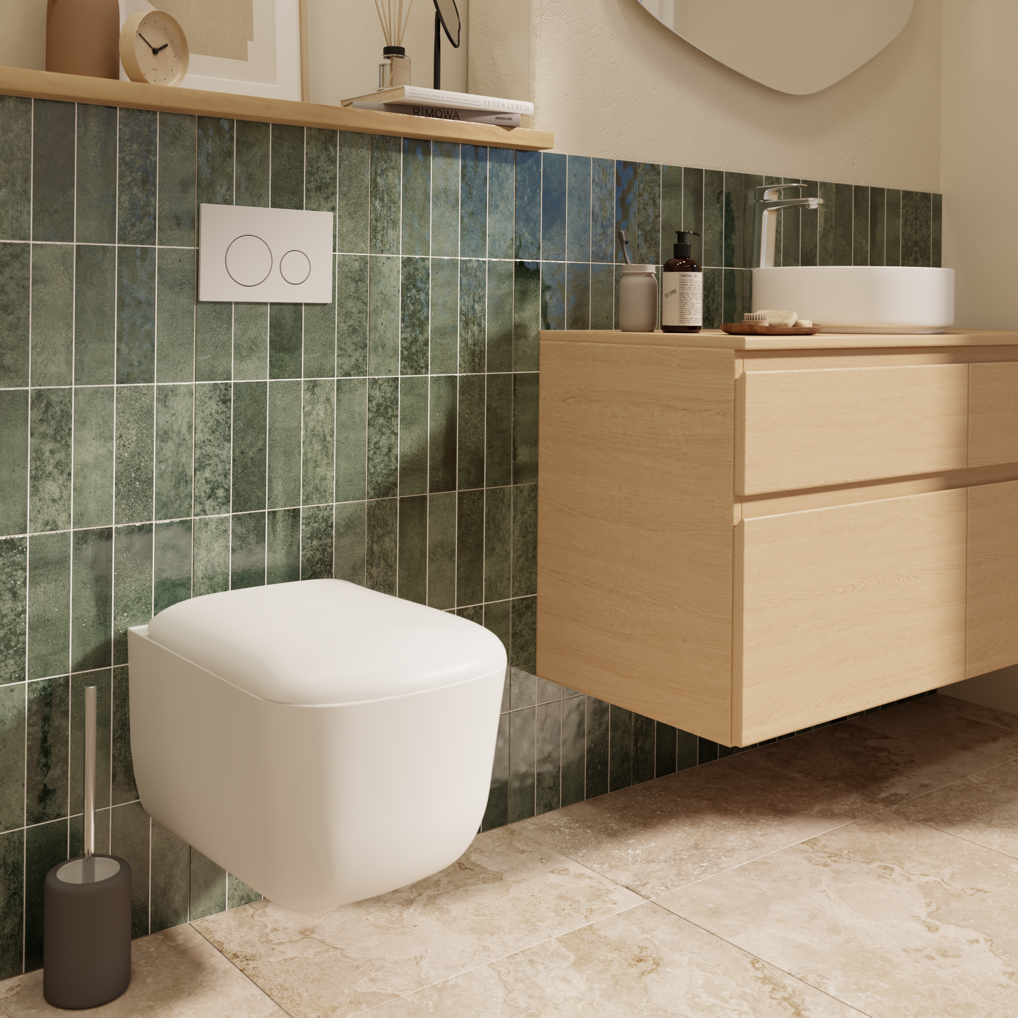 Cuvette pour WC suspendu, SENSEA Remix Leroy Merlin