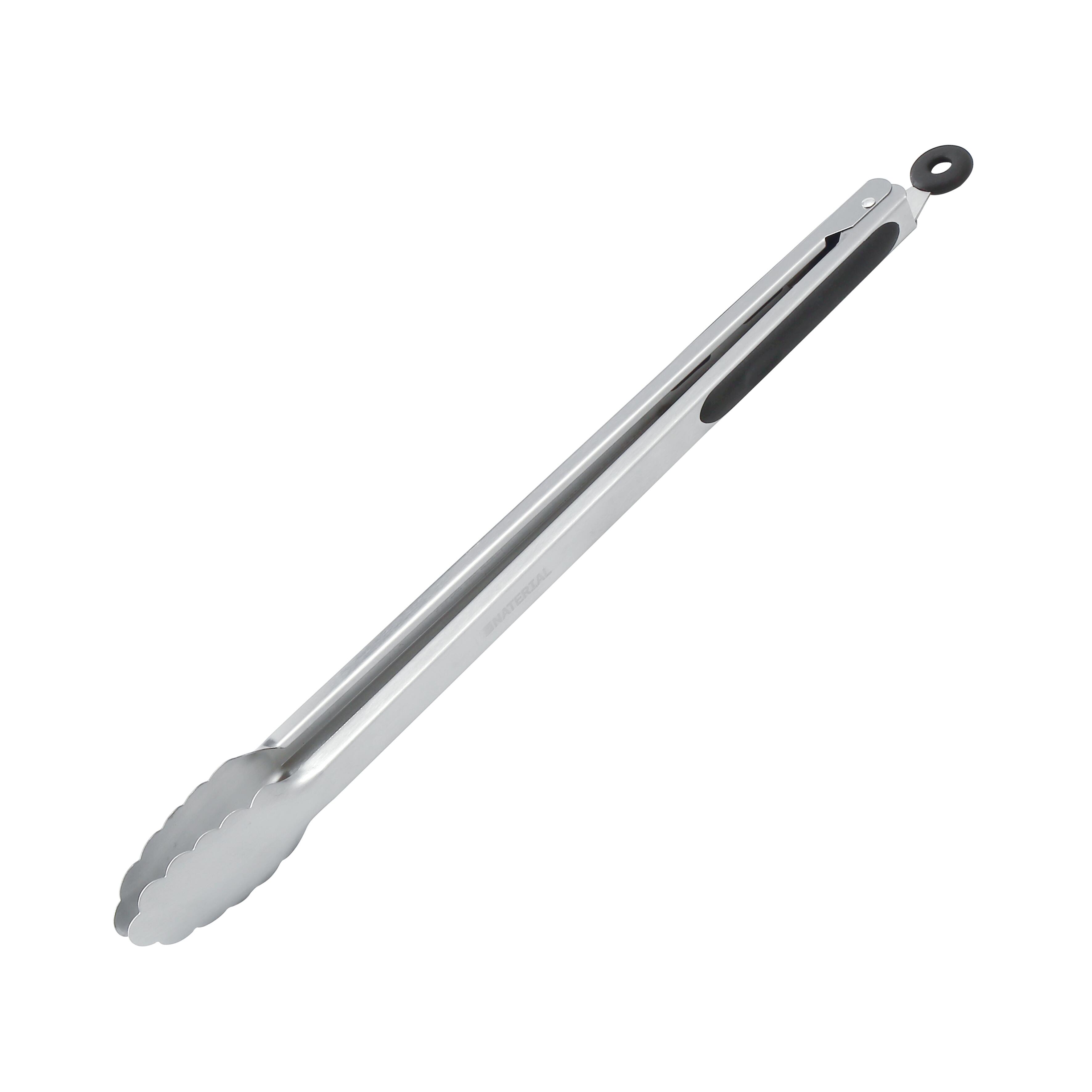 Pinze per barbecue  in inox grezzo NATERIAL L 8.8 x L 20.5 x H 46.8 cm, 3 pezzi - 5