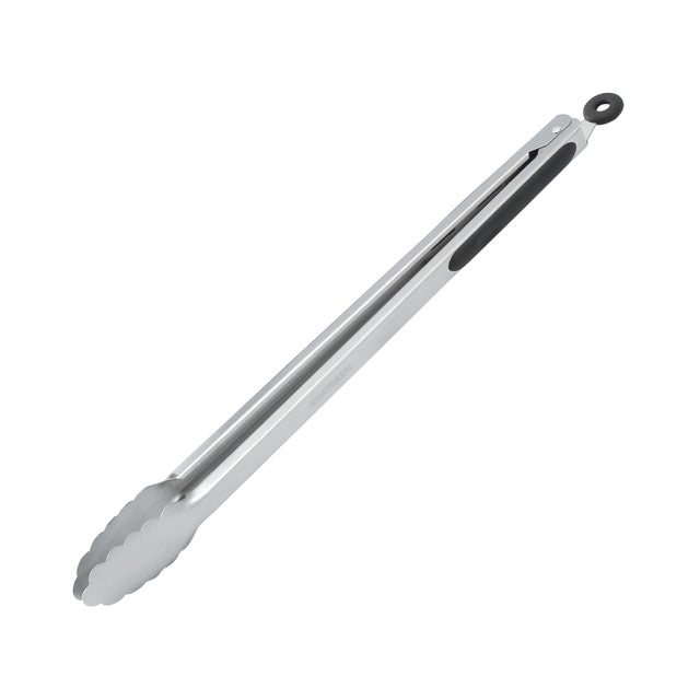 Pince en inox avec manche ergonomique NATERIAL pour barbecue