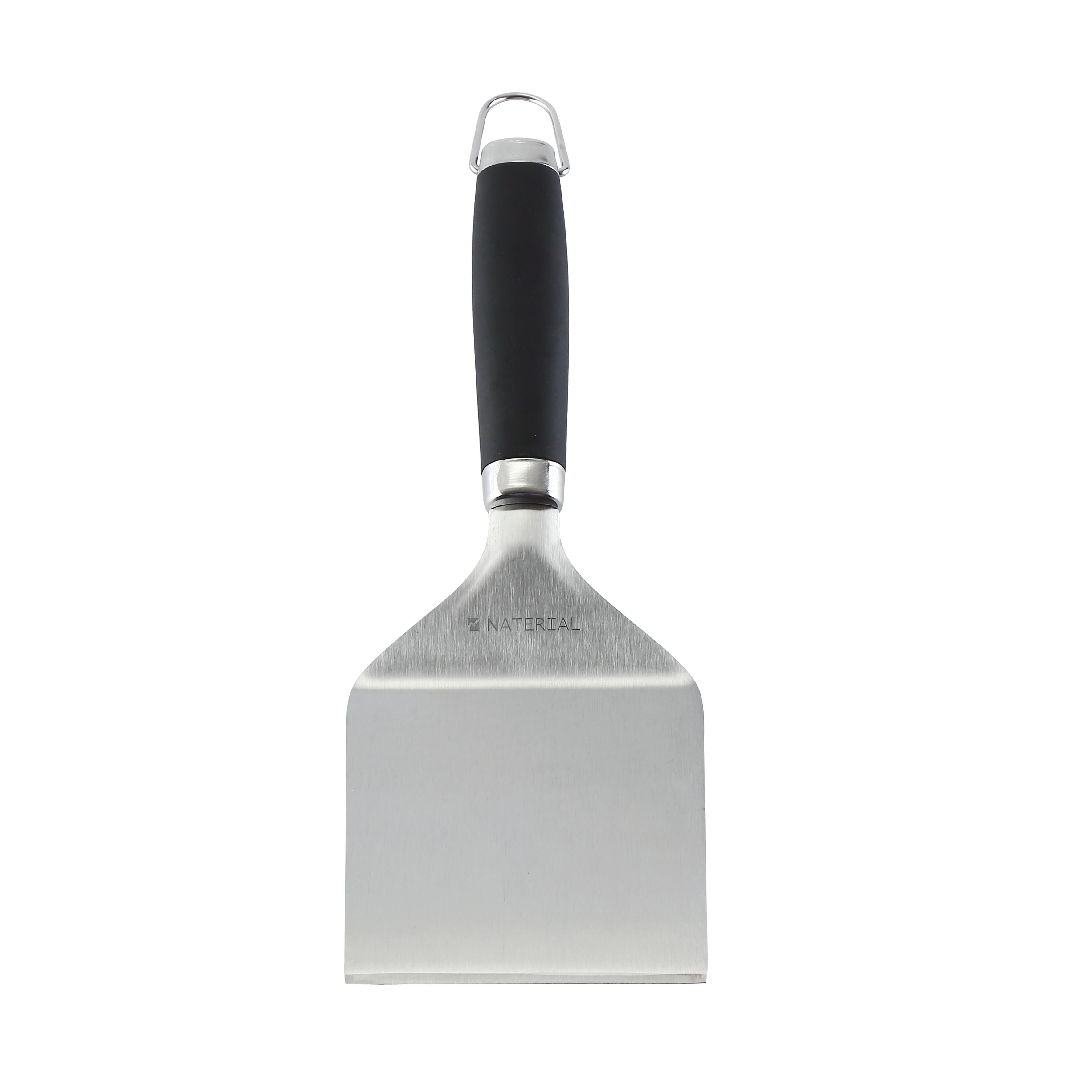 Spatule courte 30cm en inox NATERIAL pour plancha - 4