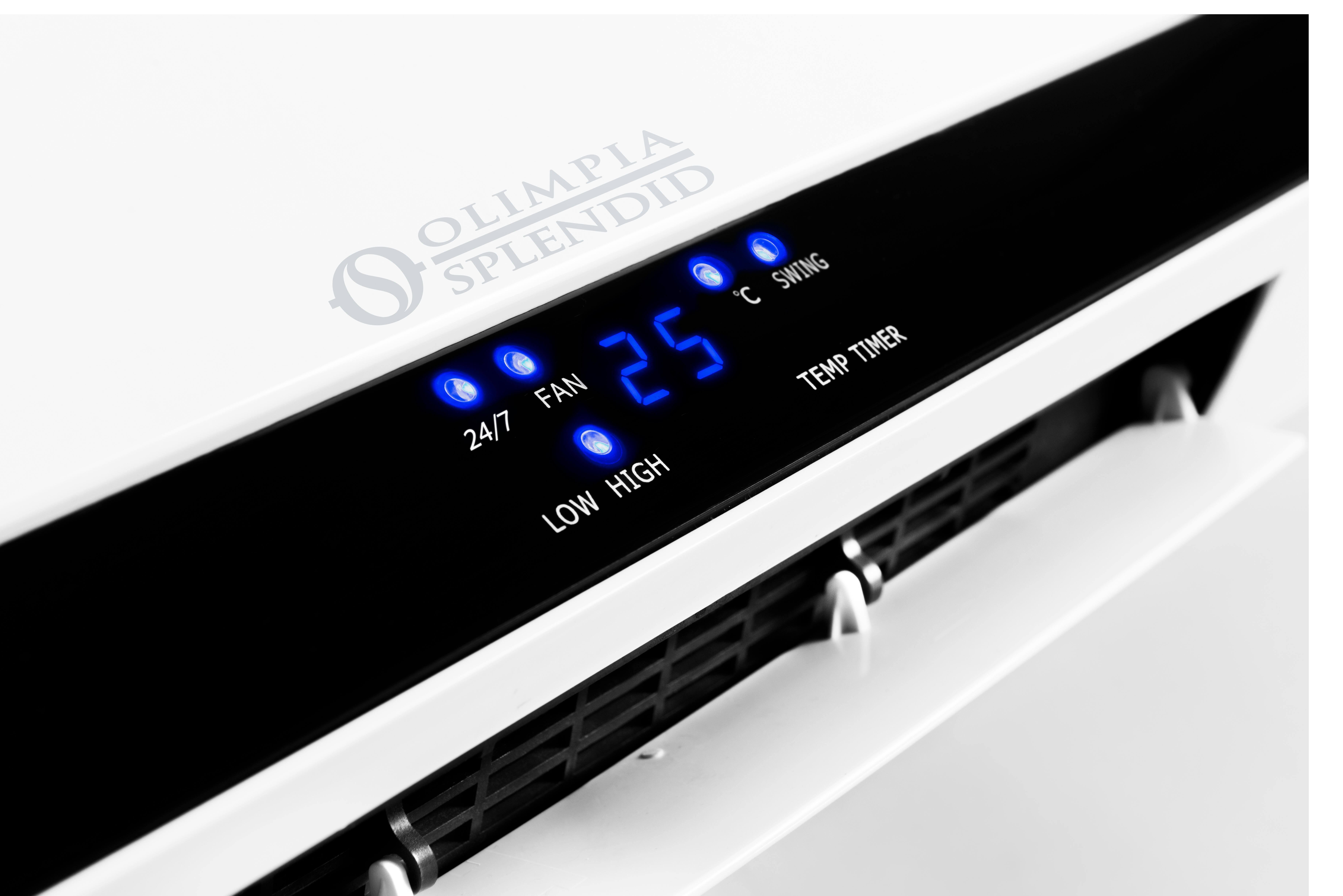 Termoventilatore elettrico OLIMPIA SPLENDID CALDO UP T bianco e nero 2000 W - 4