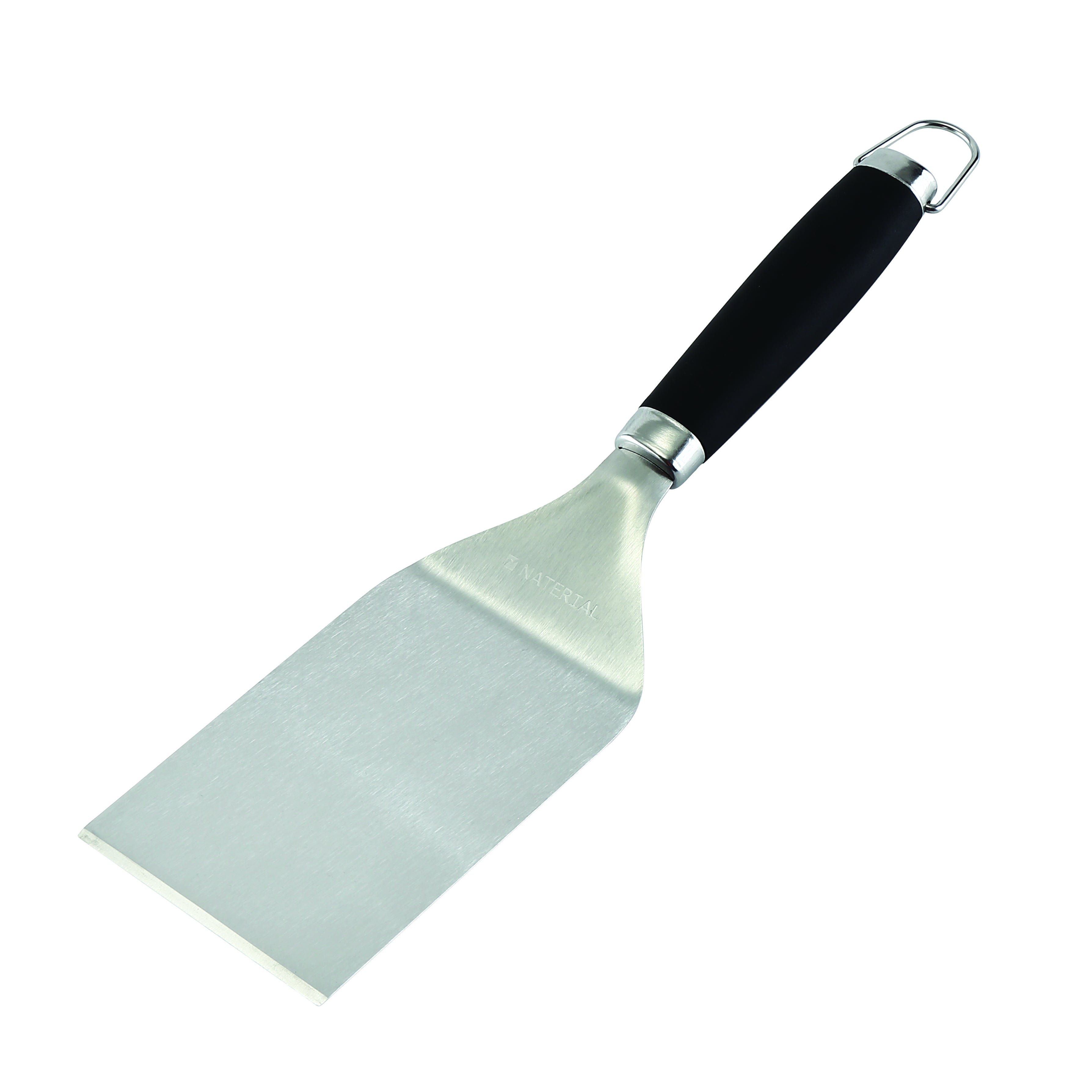 Spatule longue 34cm en inox NATERIAL pour plancha | Leroy Merlin