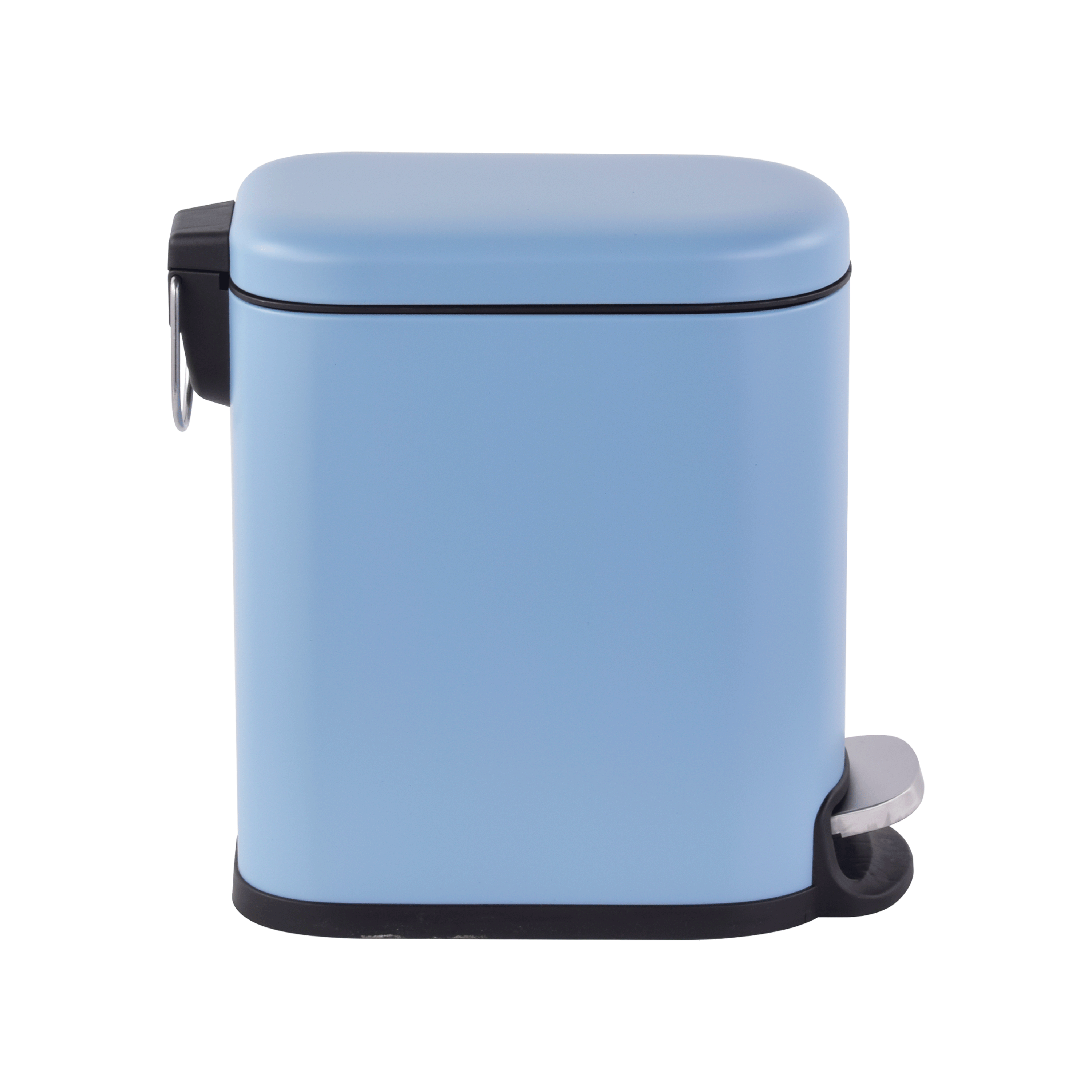 Papelera baño azul 5l