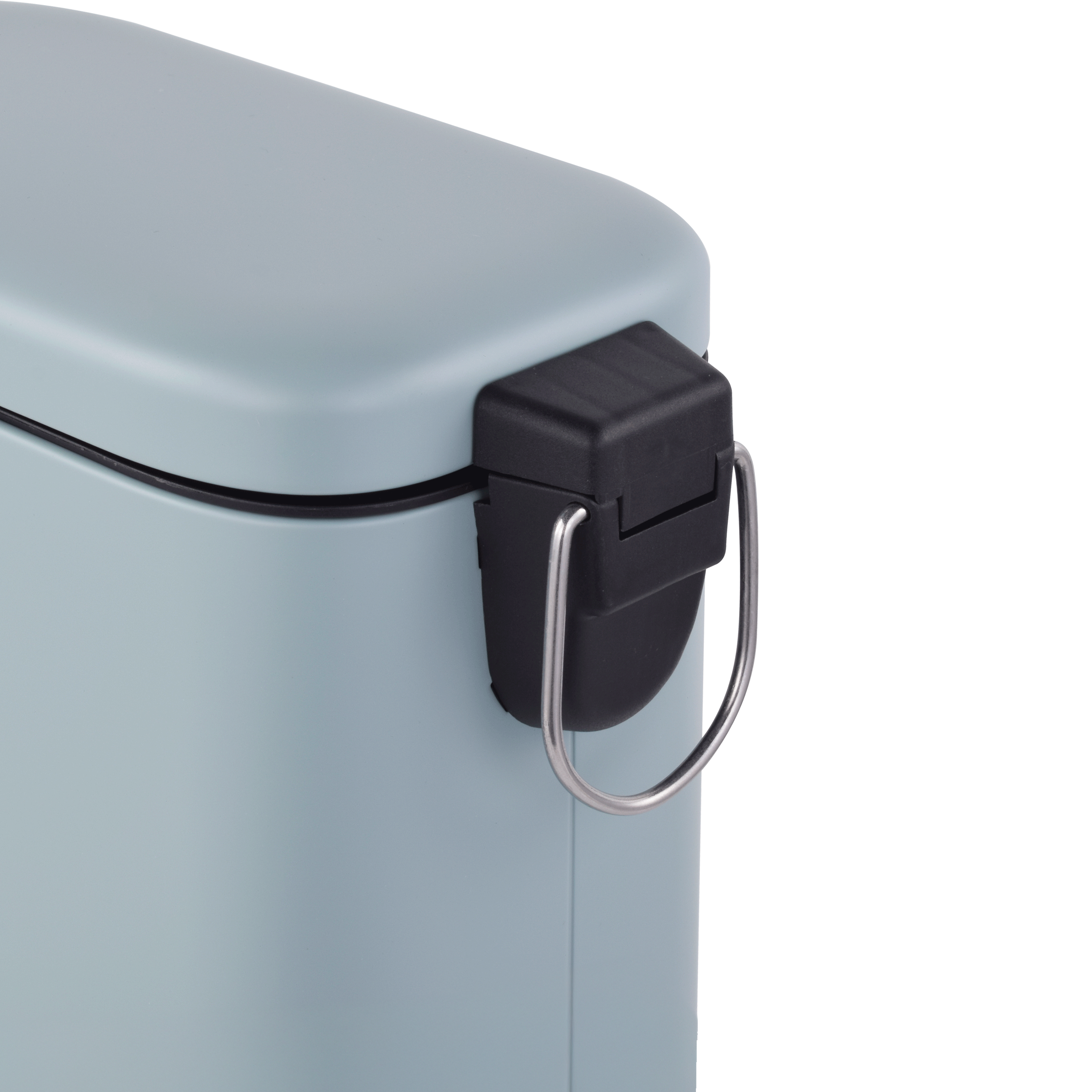 Łazienkowy kosz na śmieci Remix Slim 5l zielony Celadon Sensea - 6
