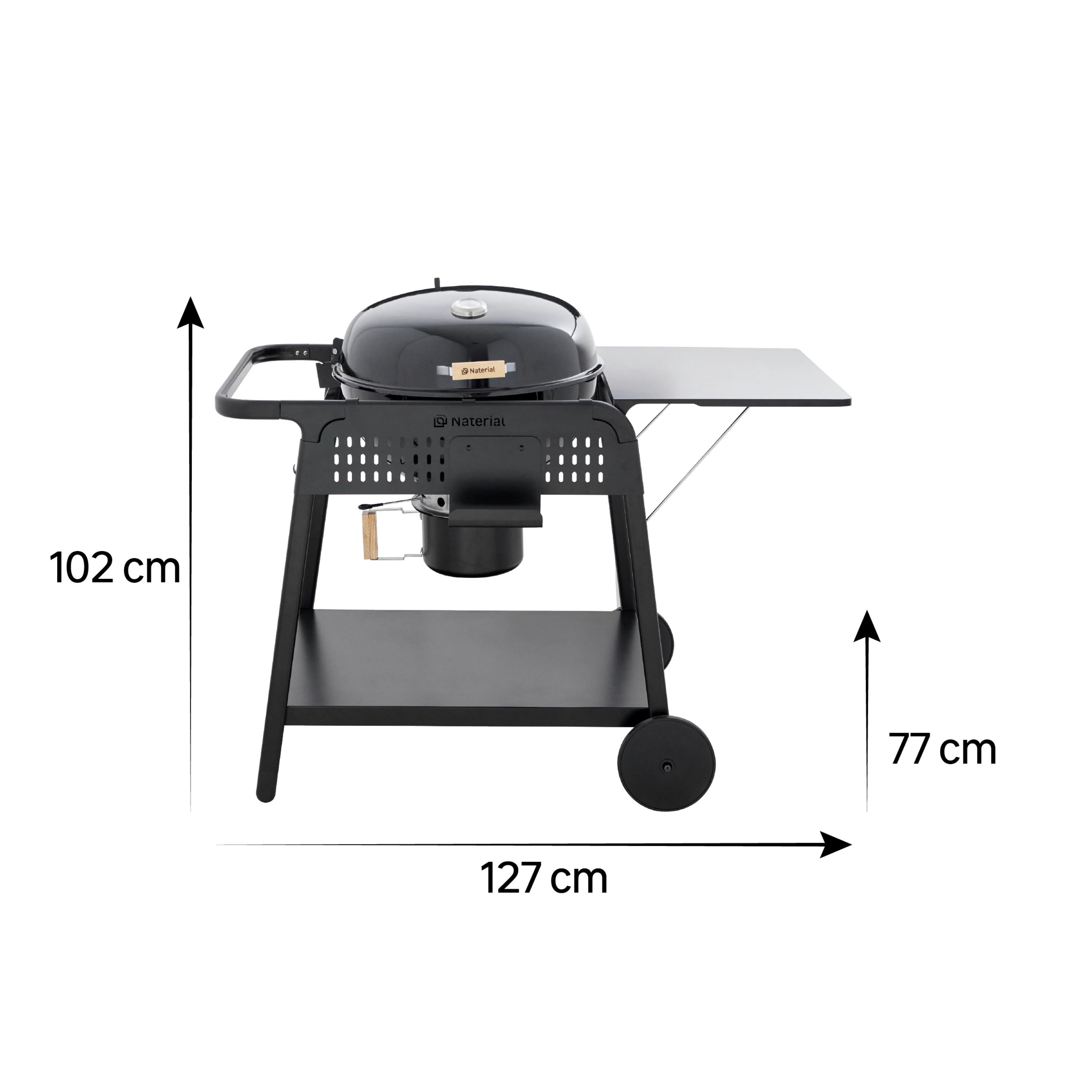 Barbecue Phoenix Gamma sur chariot NATERIAL - 6
