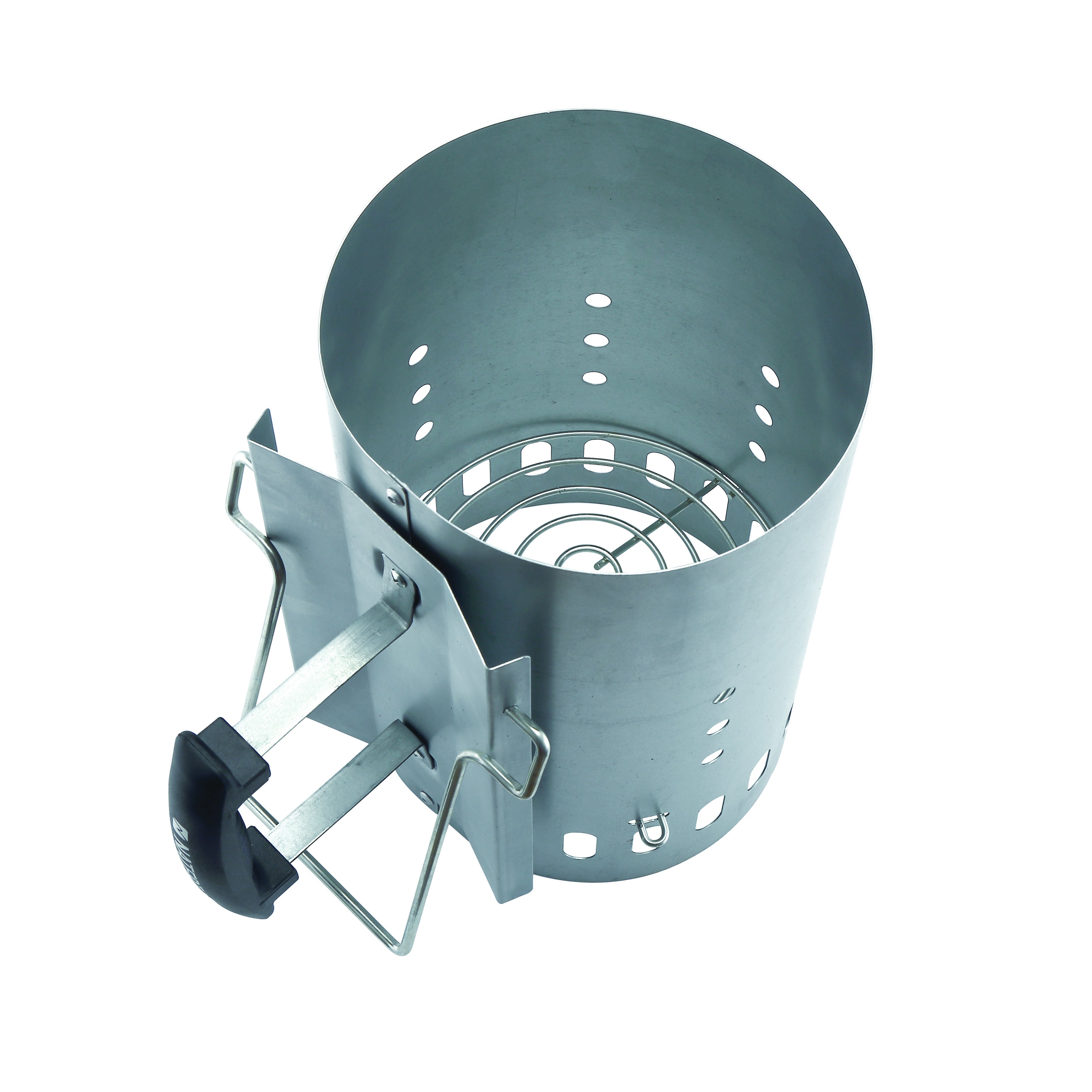 Cheminée d'allumage barbecue NATERIAL acier D. 19 cm capacité 1.5 kg - 2