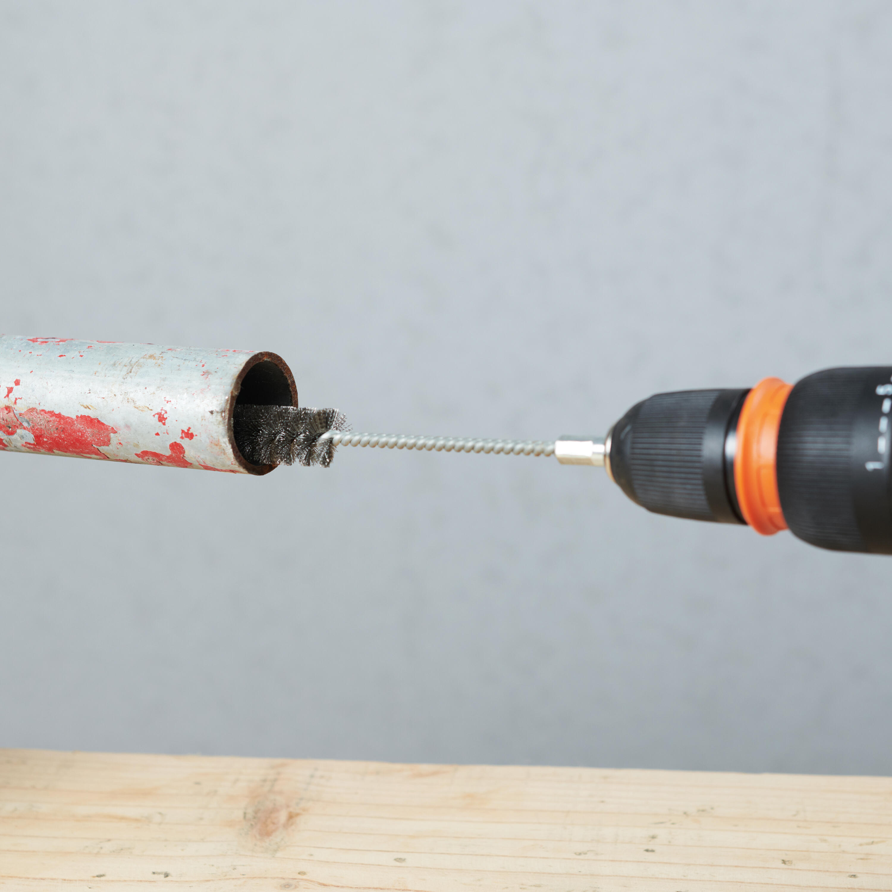 Escovilhão com fios de aço para berbequim 200 mm Dexter - 4
