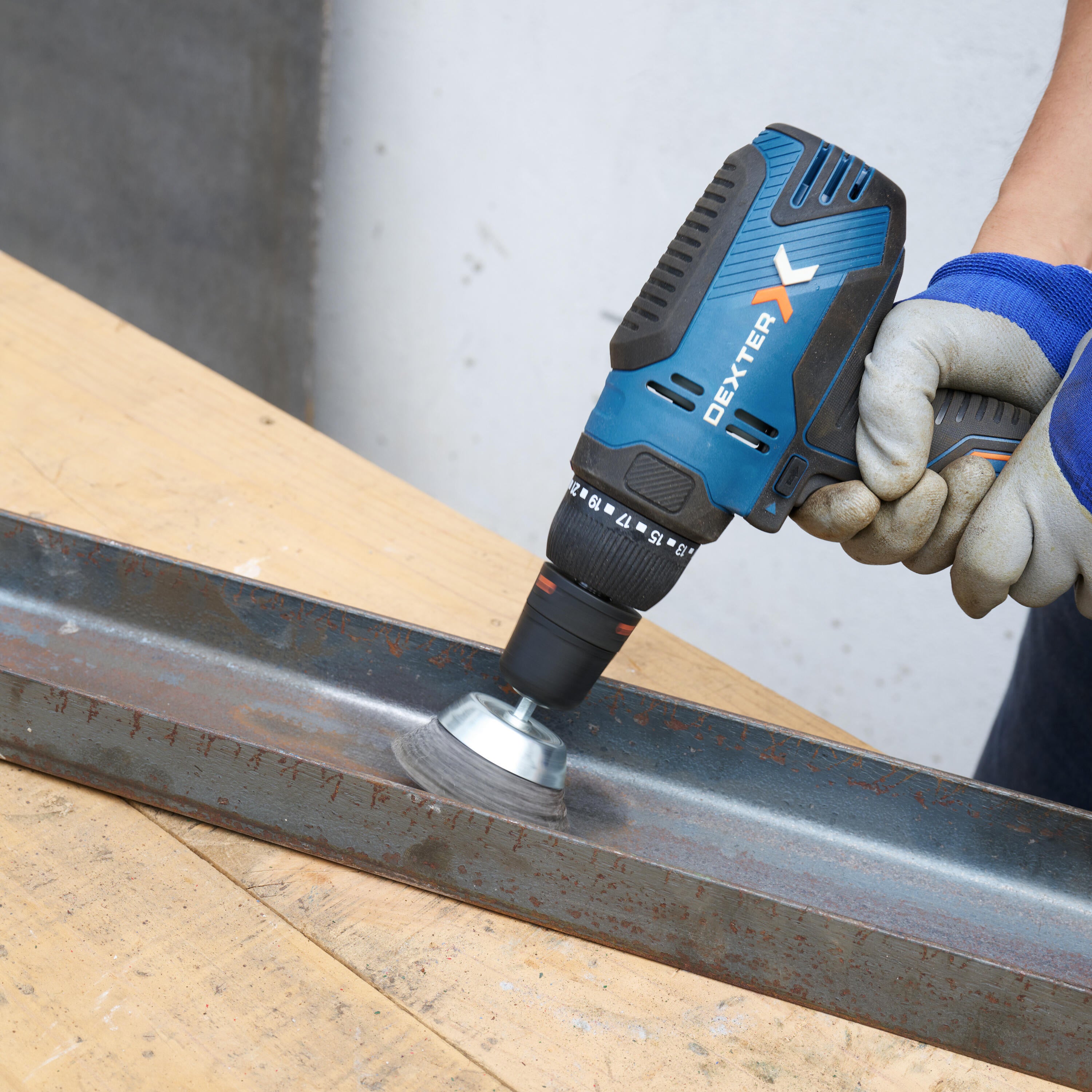 Confezione Da 6 Pennelli A Tazza Con Filo Da 75 Mm Per Trapani In - Foto 11