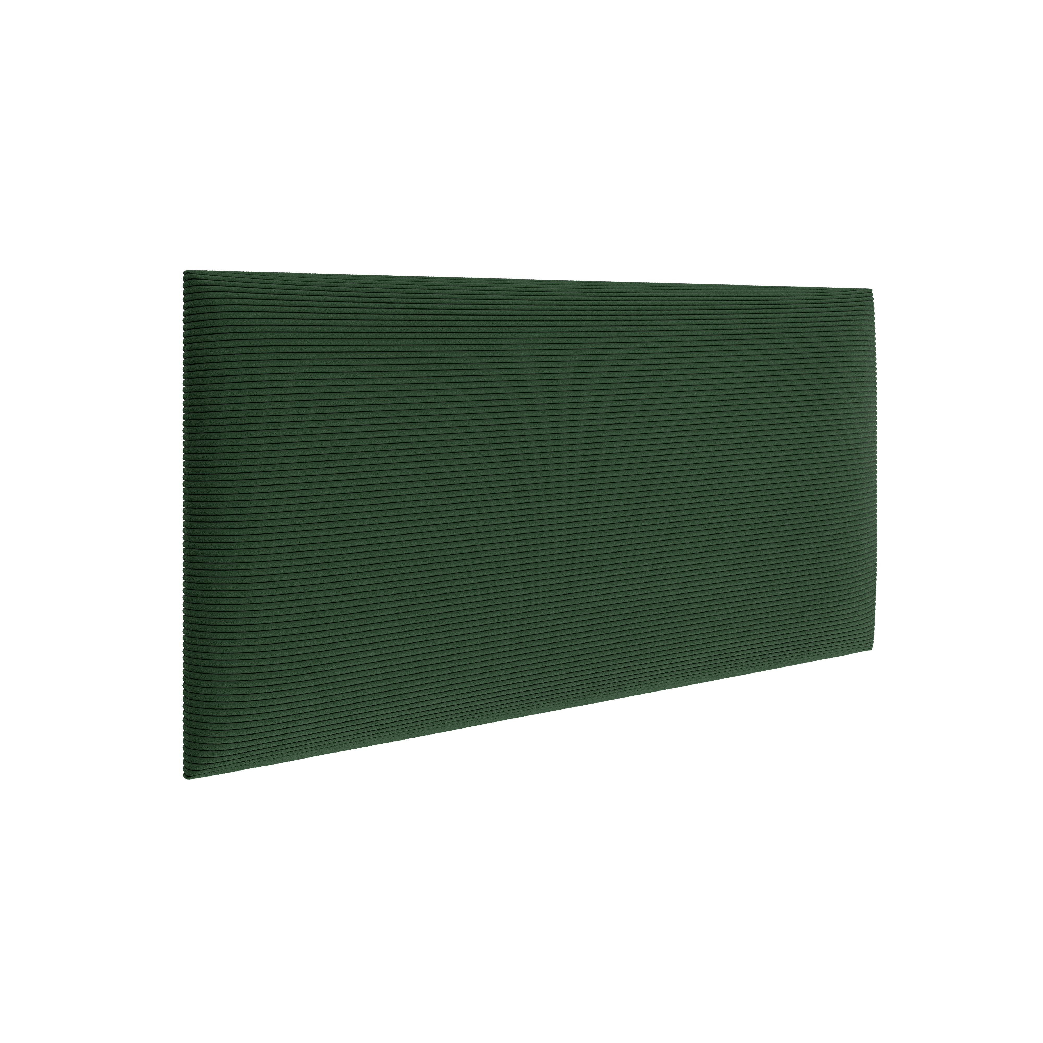 Panel tapicerowany prostokątny 60x30 cm Cordia zielony