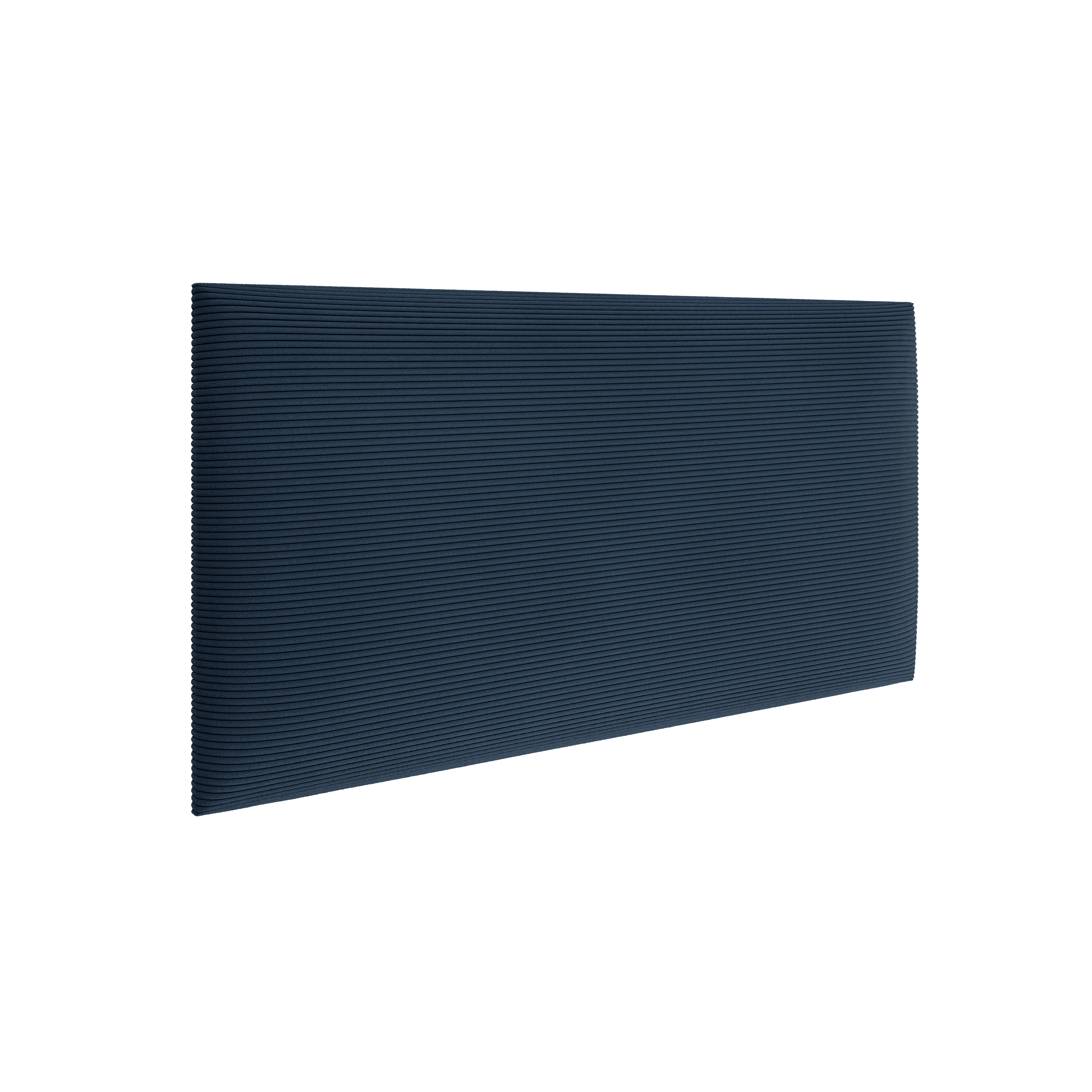 Panel tapicerowany prostokątny 60x30 cm Cordia granatowy