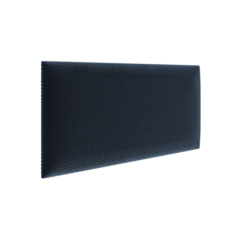 Panel tapicerowany prostokątny 60x30 cm Frotti granatowy