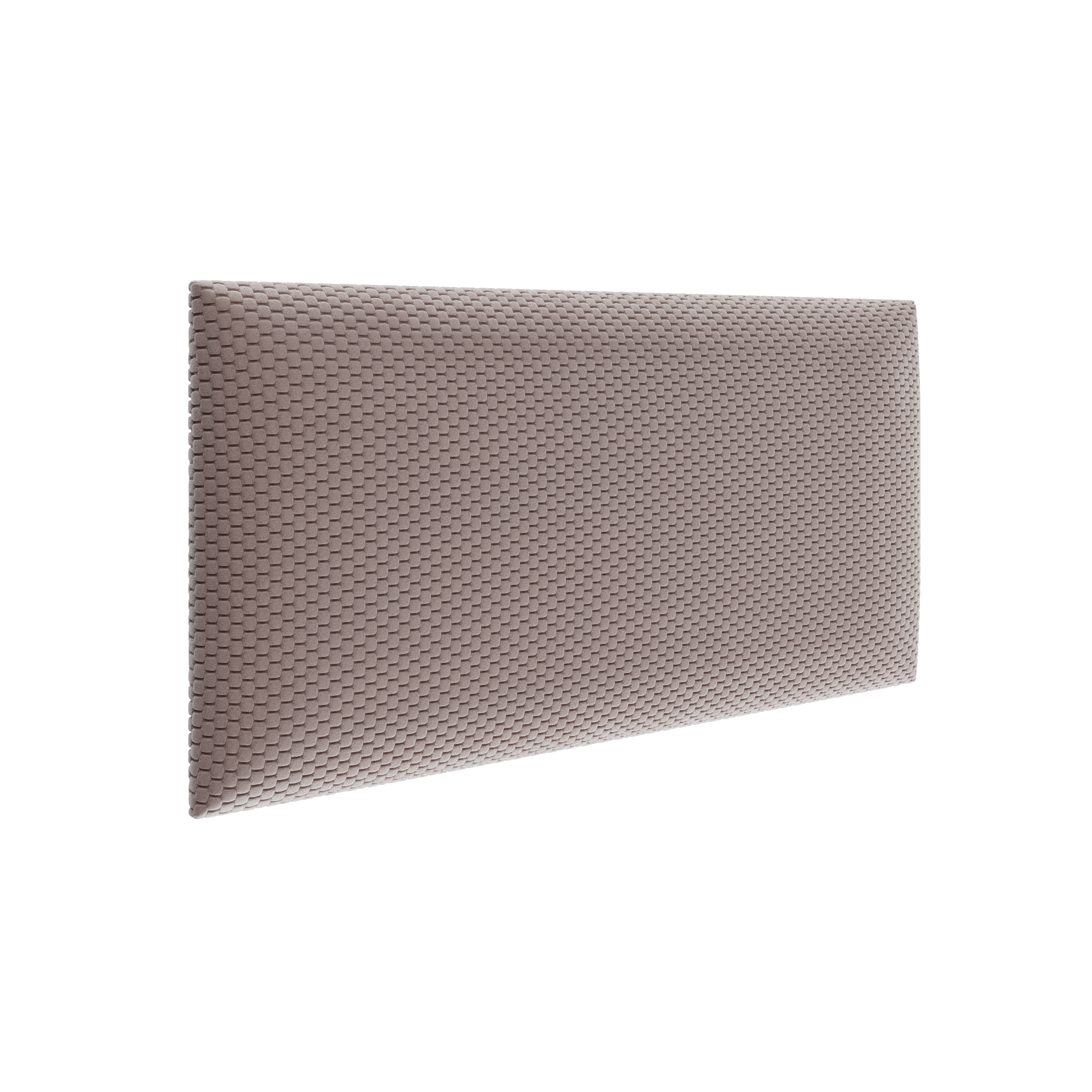 Panel tapicerowany prostokątny 60x30 cm Frotti różowy