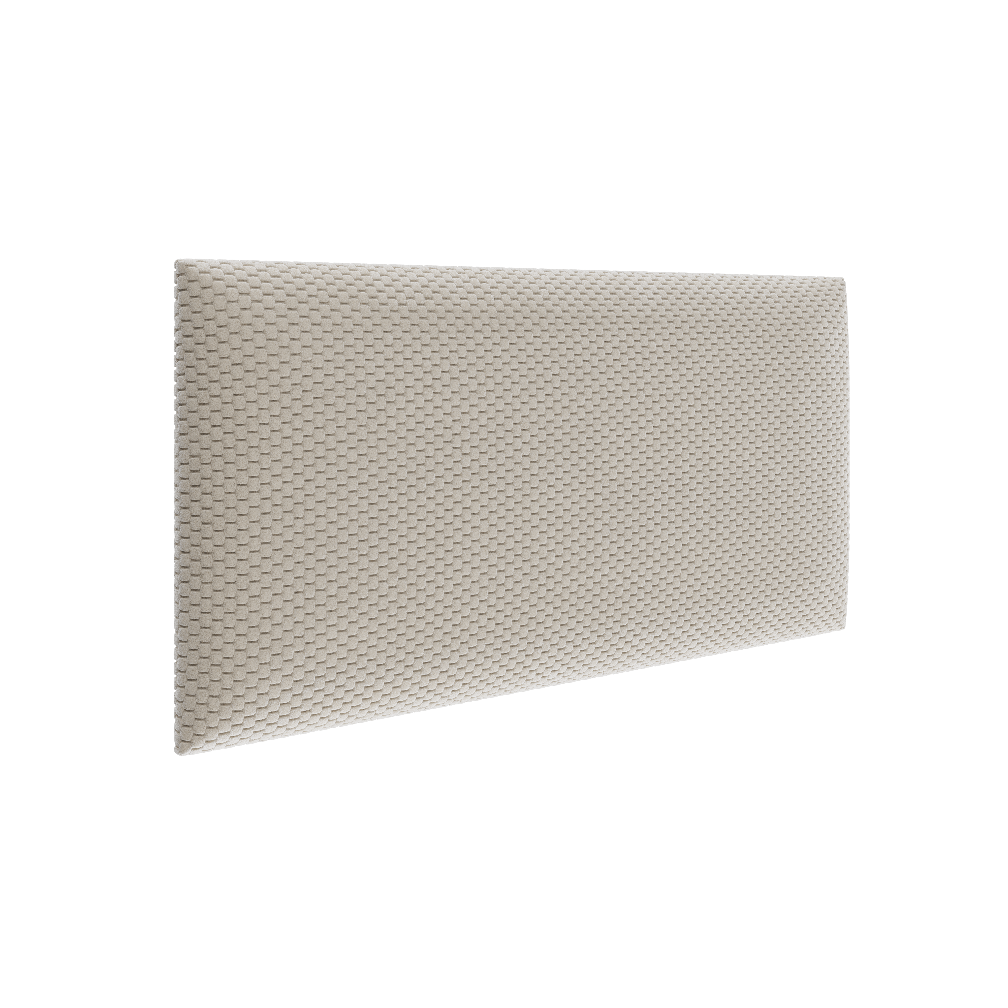 Panel tapicerowany prostokątny 60x30 cm Frotti beżowy