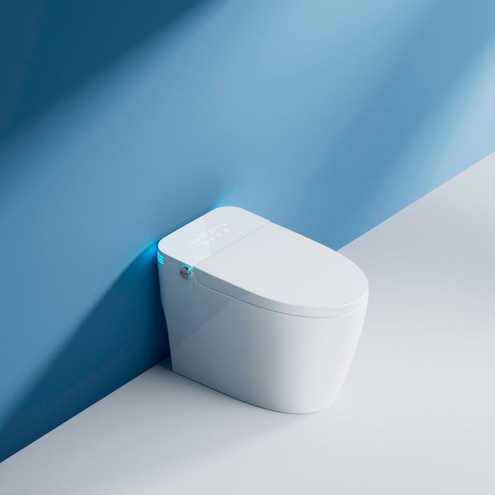 WC japonés AC 919 con salida vertical y cisterna integrada