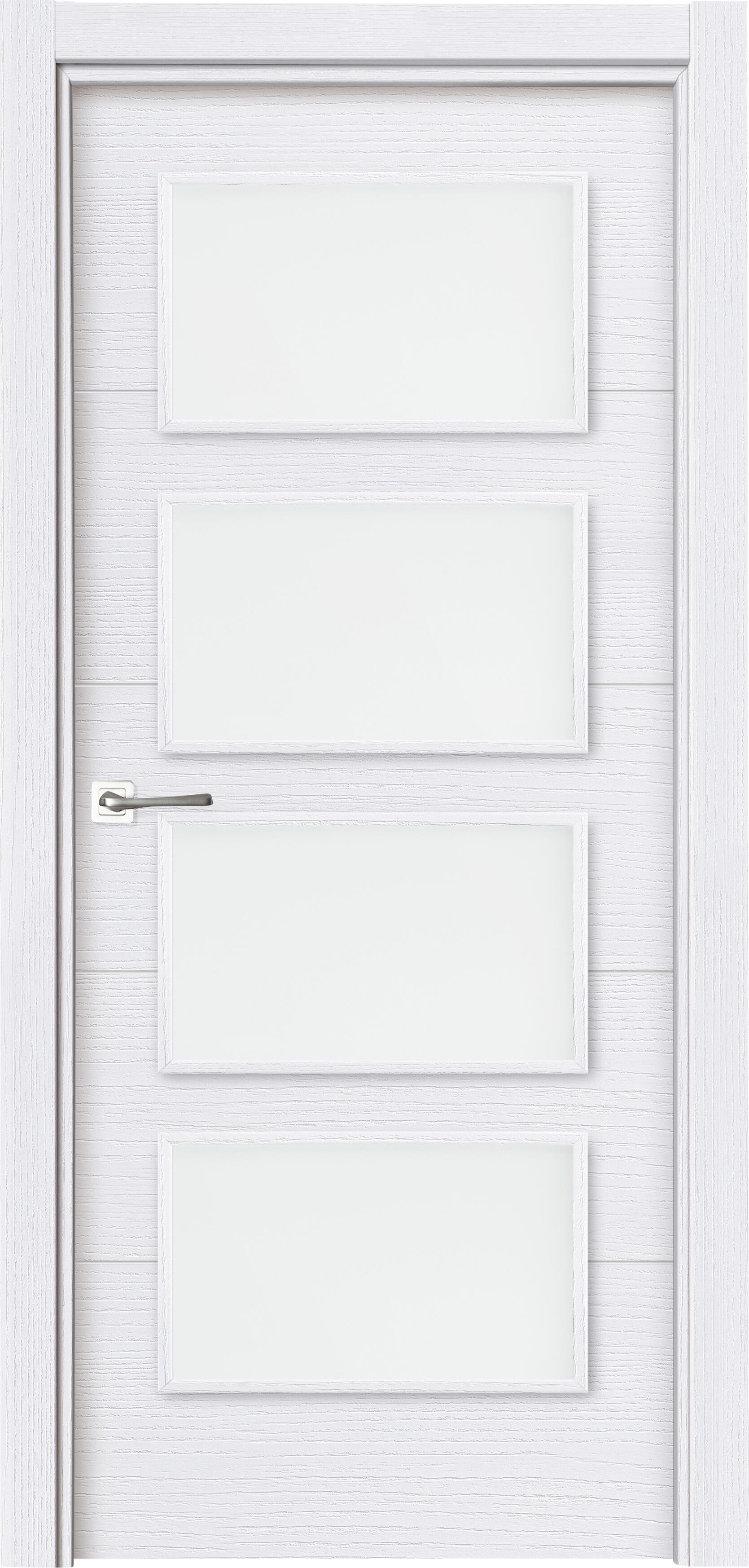 Puerta interior abatible Lucerna Nordic blanco Line apertura dcha ...