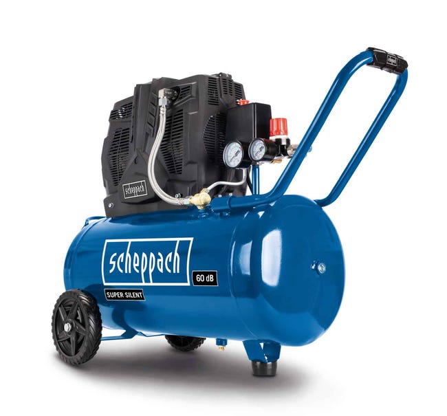 Compresseur d'atelier silencieux SCHEPPACH HC51SI, 50 L
