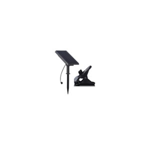 Boîte De Contrôle Solaire Pour Guirlande Lumineuse - 3.7V/24V, Port Type-C, Résistant Aux Intempéries, Noir
