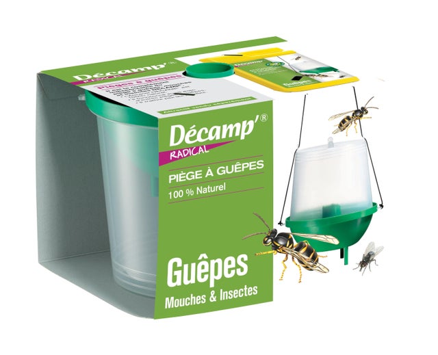 Piège à guêpes, mouches et moustiques
