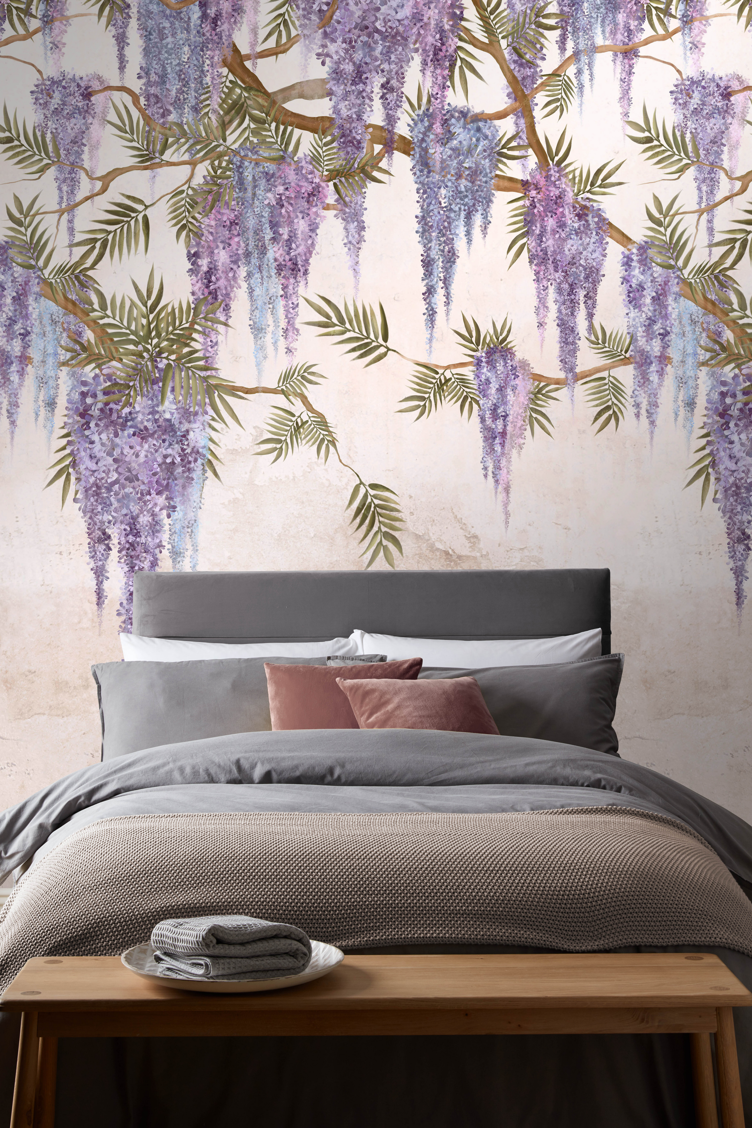 Tapeta panoramiczna Wisteria 159 x 280 cm