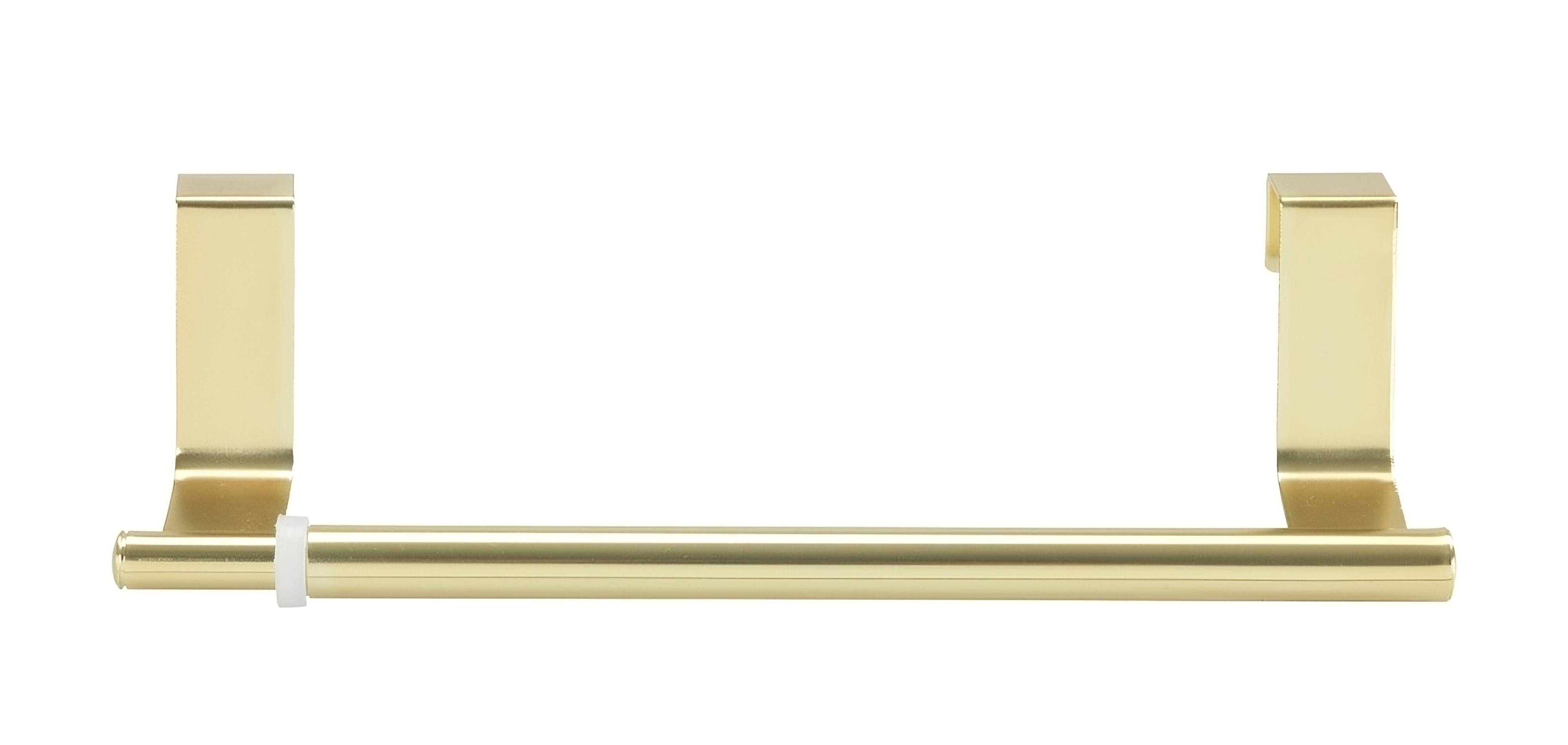 Toalheiro para porta extensivel 22-35cm dourado - 7