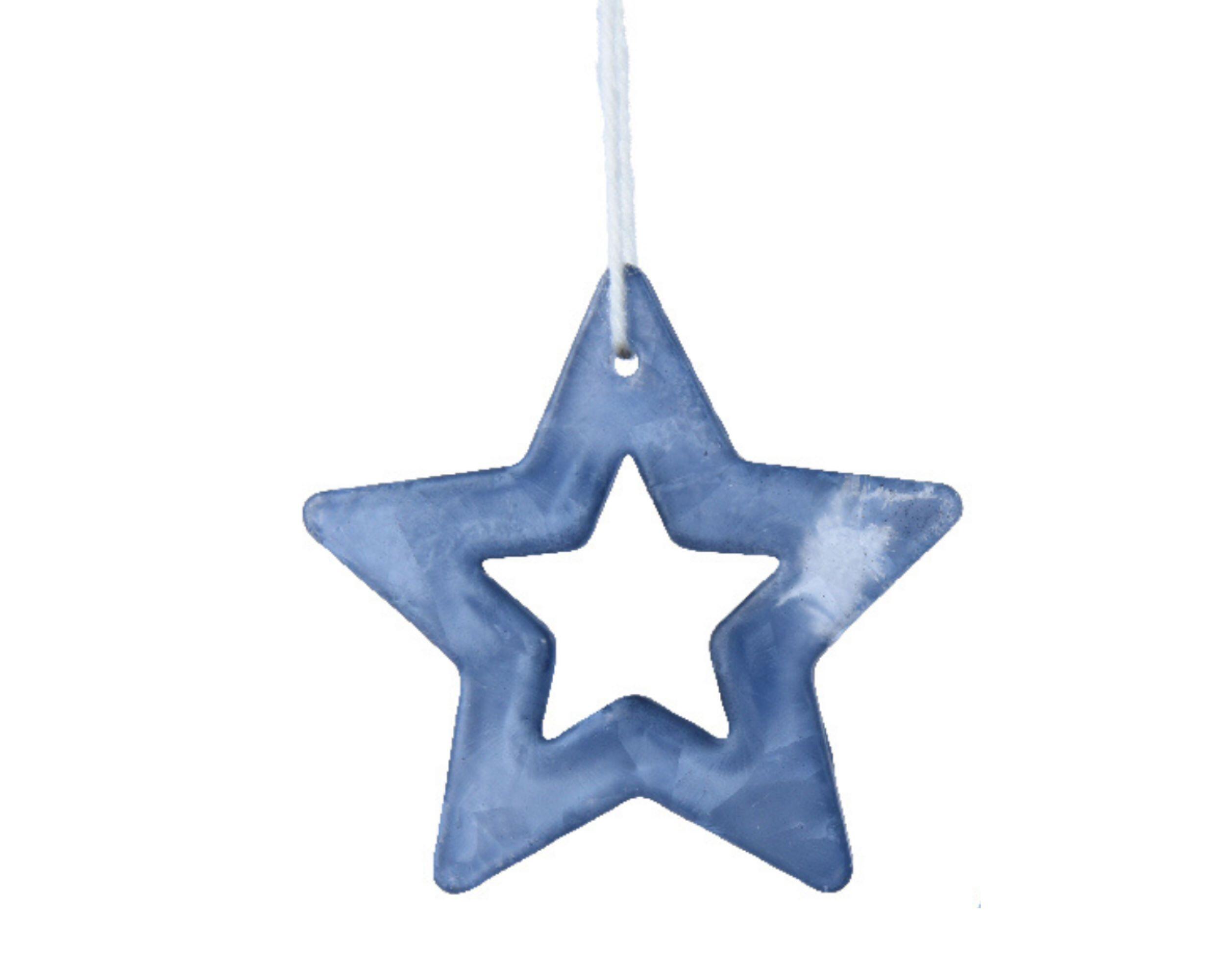 Estrela de Natal 20cm multicor - 2