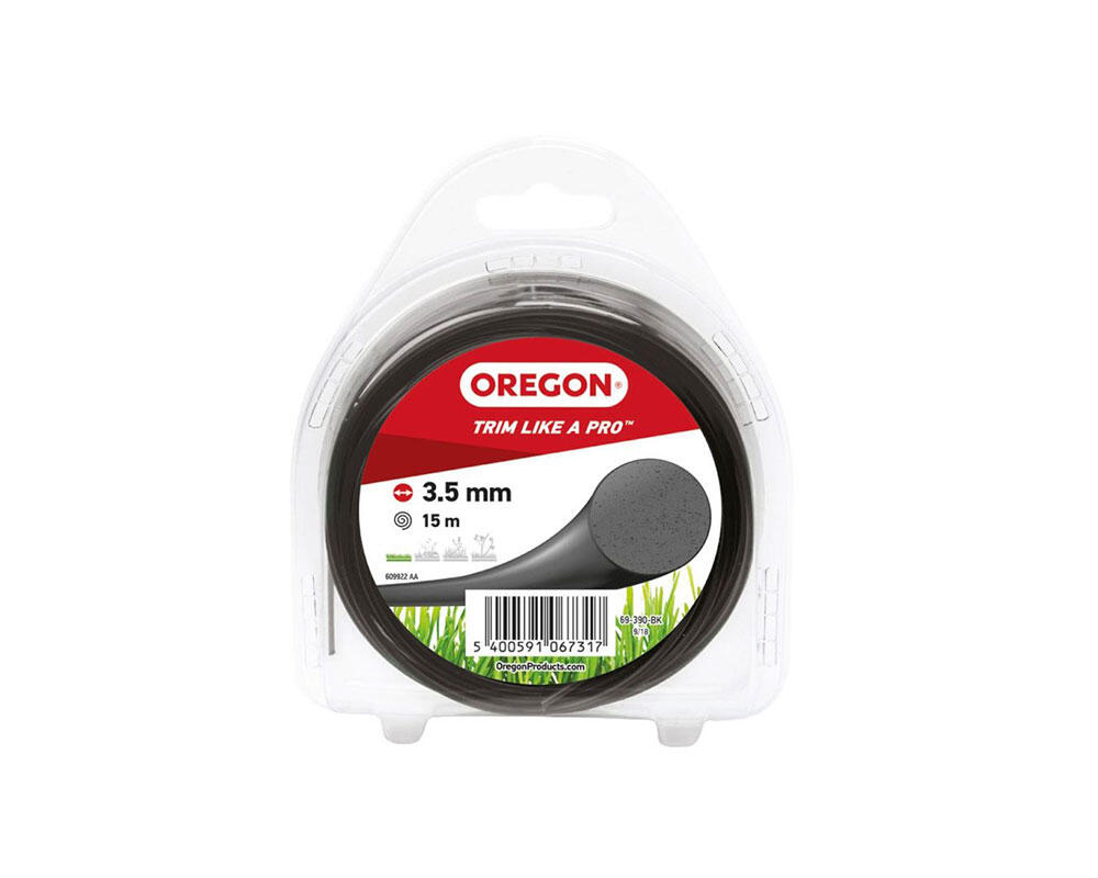 Bobina de hilo para cortabordes o desbrozadora de 3.5 mm y 15m