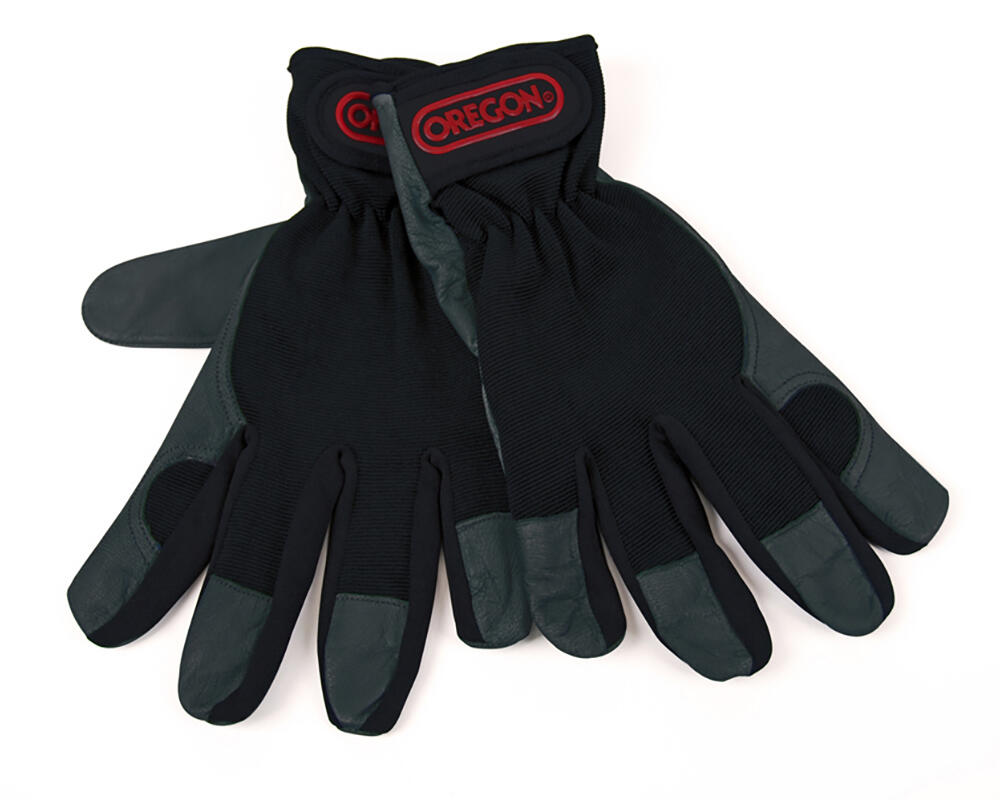 Guante oregon® de piel y tela de alta calidad xl