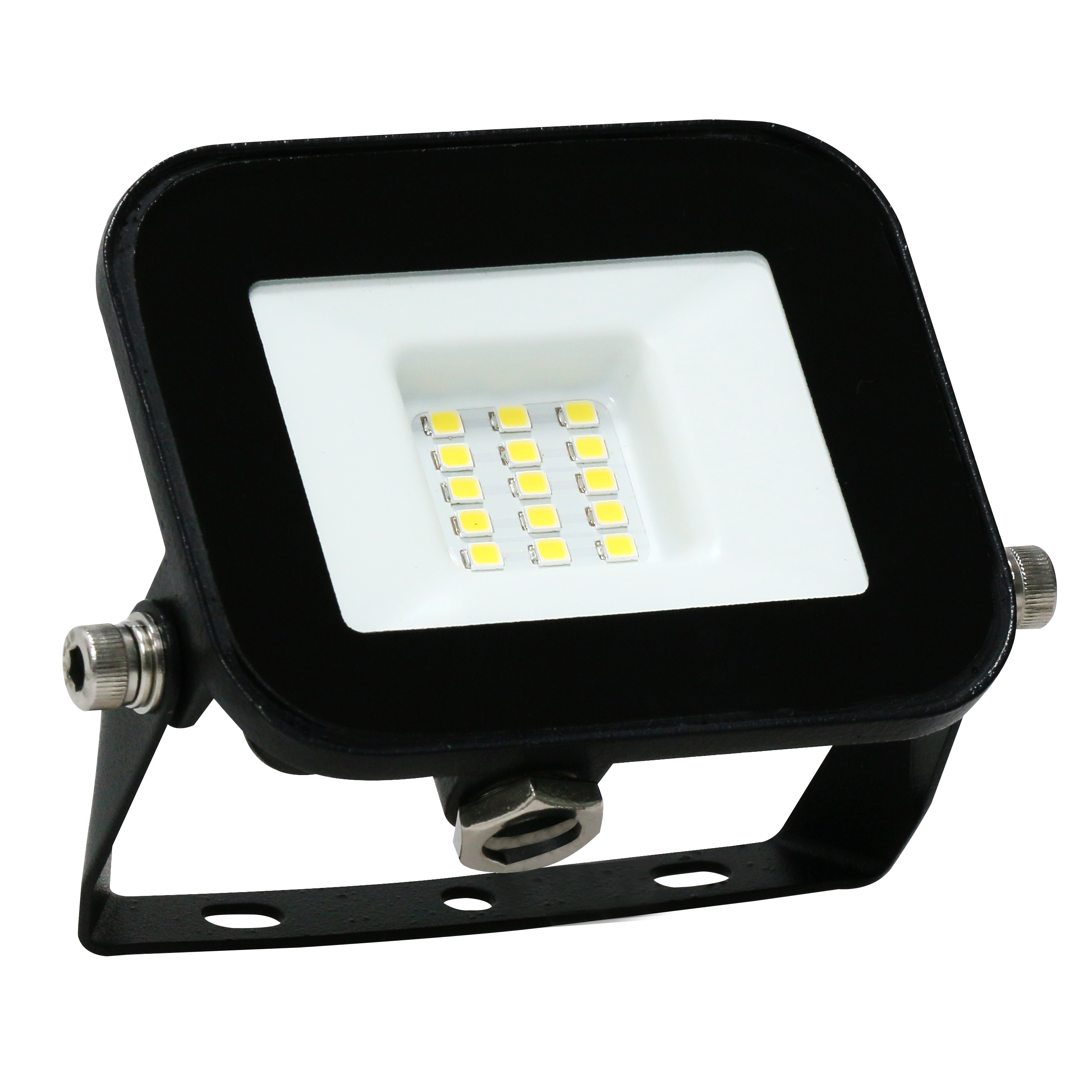 Naświetlacz COB IP65 czarny aluminium LED POLUX
