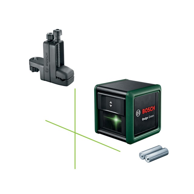 Niveau laser à croix vert BOSCH Quigo Green + 1 pince MM3