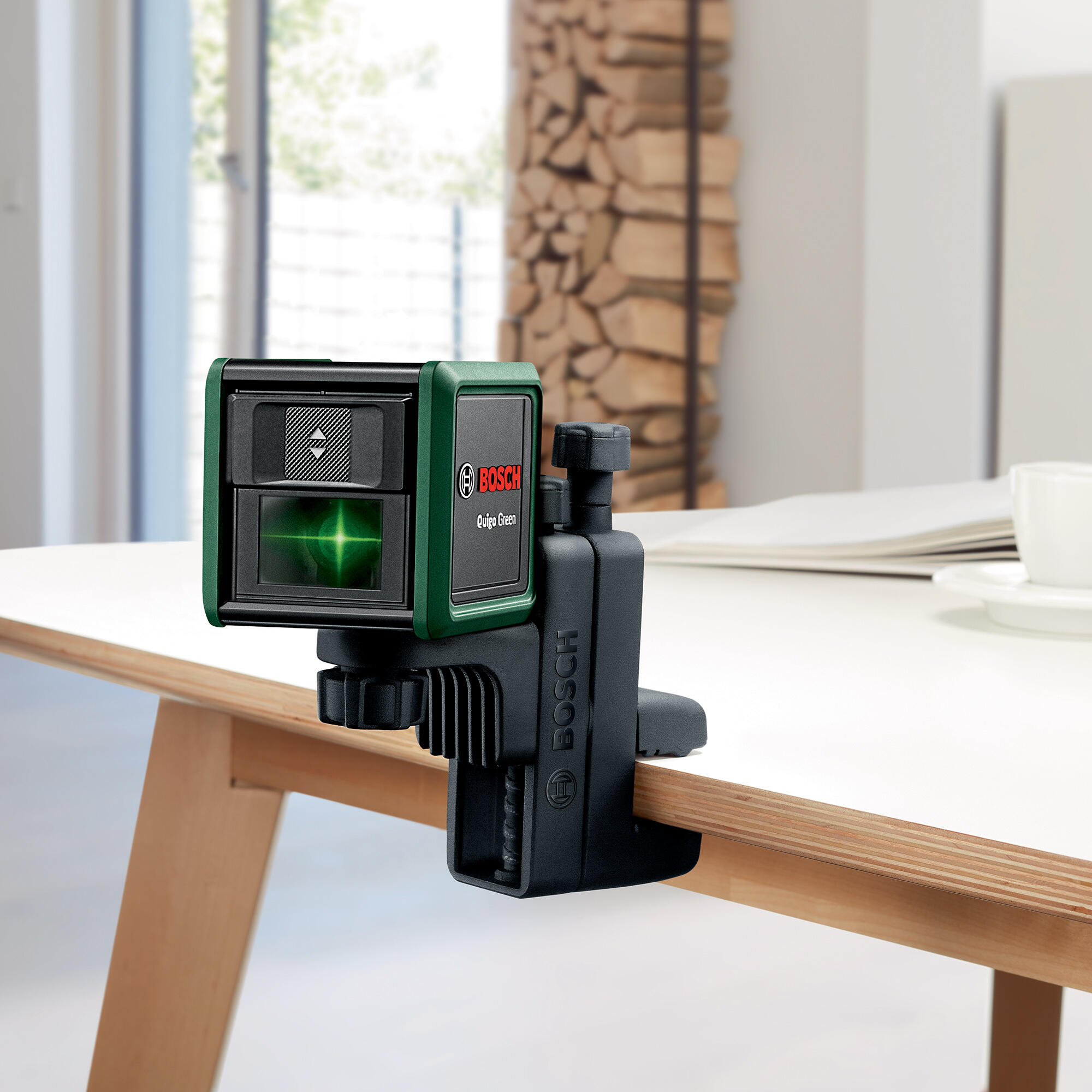 Niveau laser à croix vert BOSCH Quigo Green + 1 pince MM3 - 2