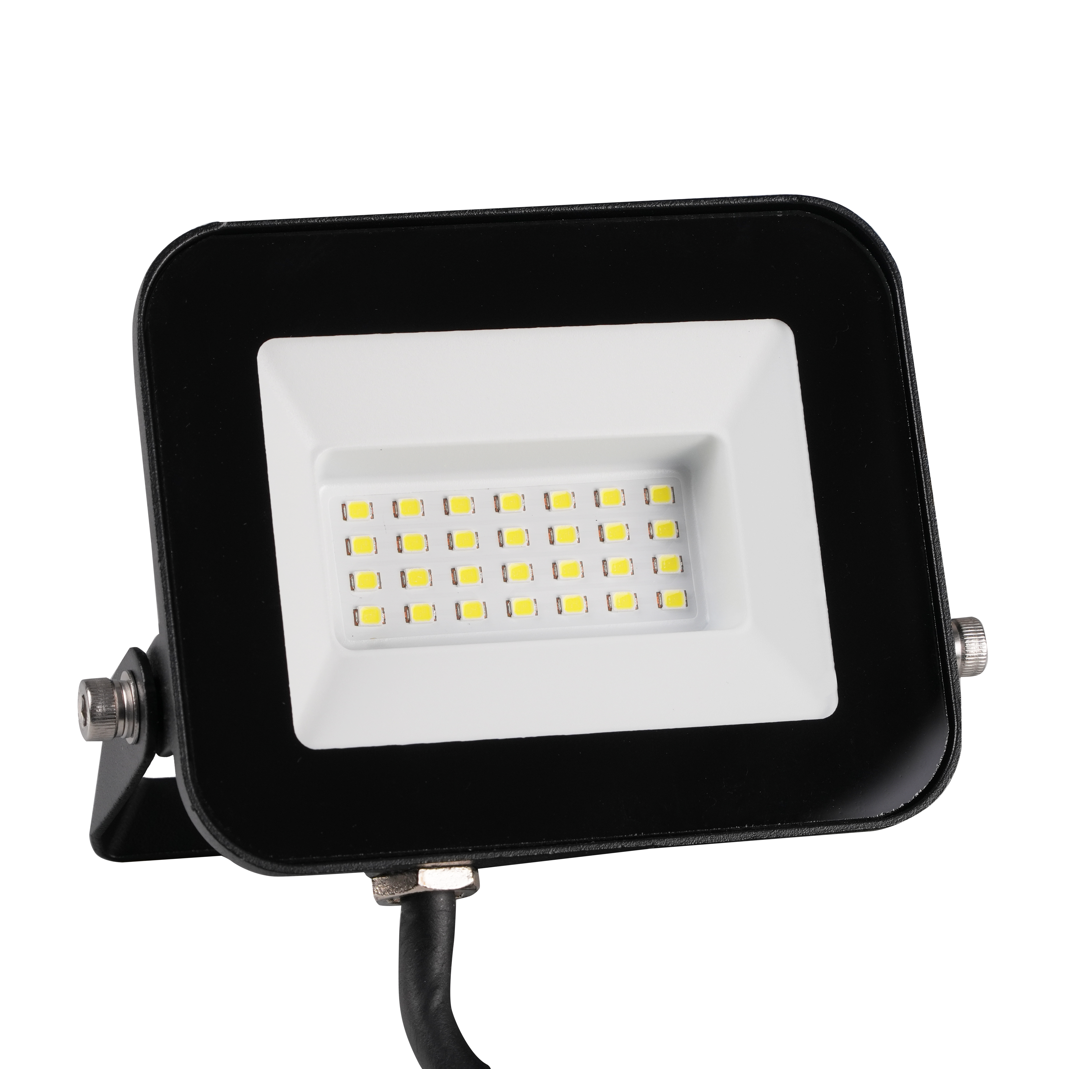 Naświetlacz COB IP65 czarny aluminium LED POLUX