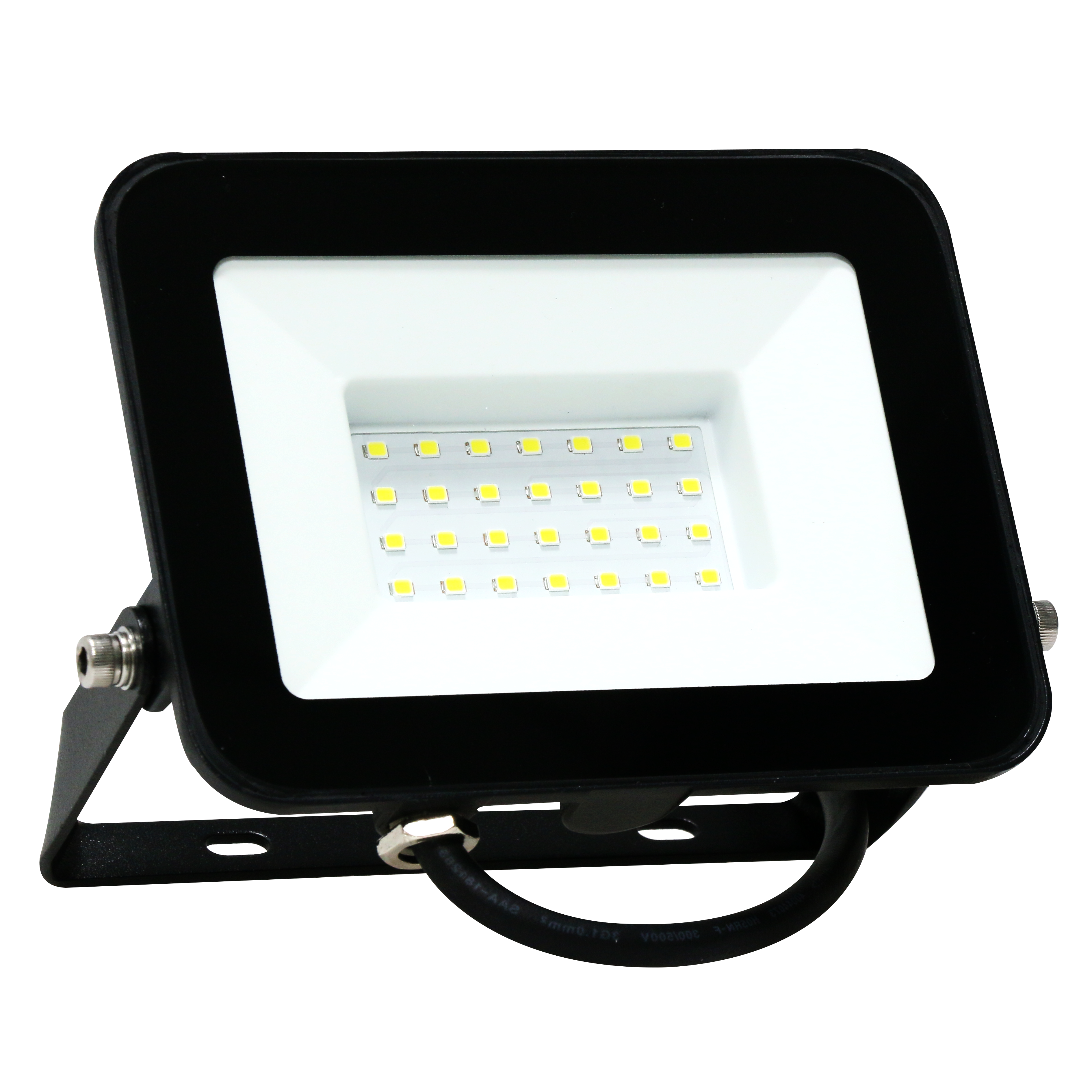 Naświetlacz COB IP65 czarny aluminium LED POLUX