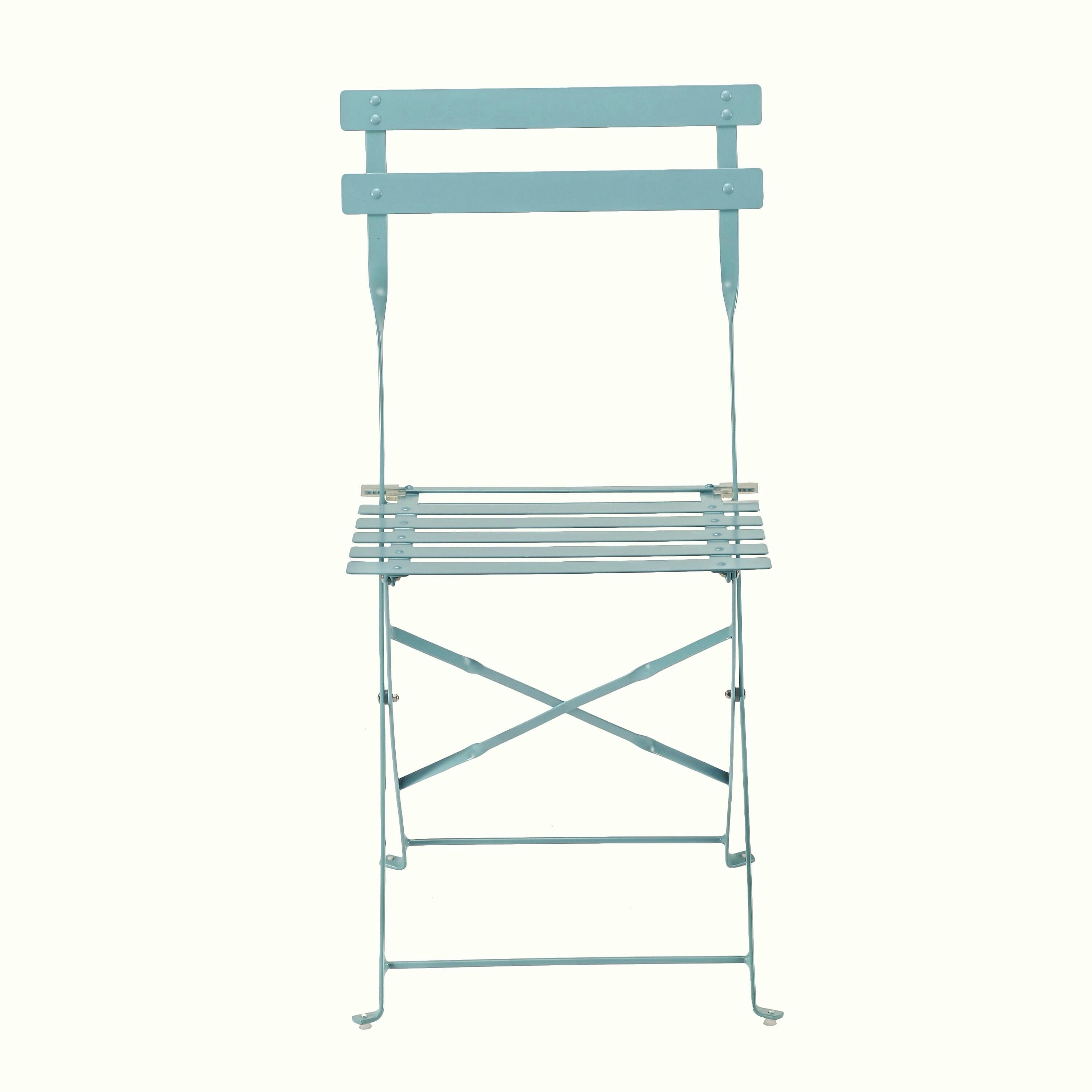 Cadeira de metal NATERIAL FLORA AQUA - 8