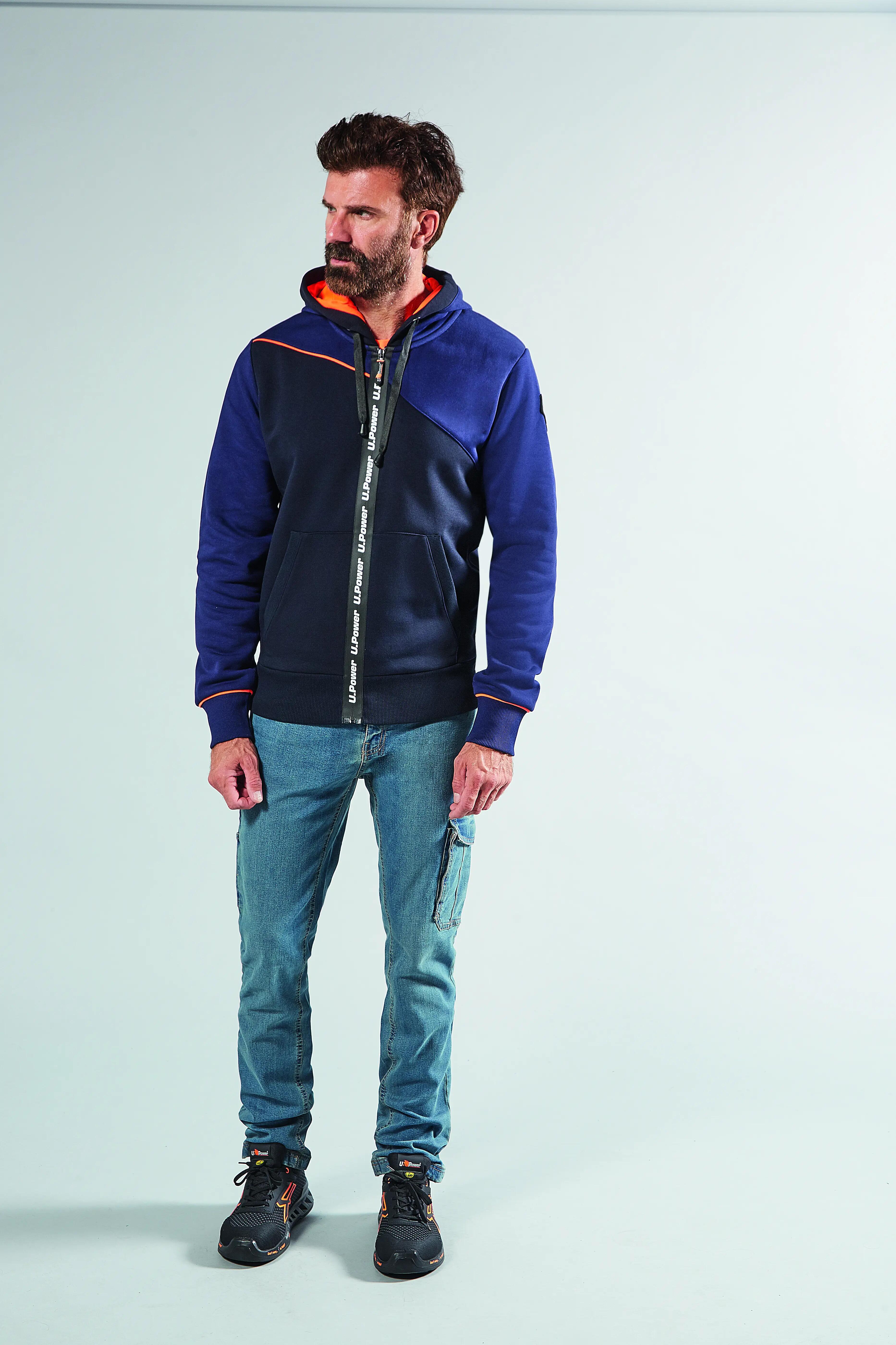 Pantalone da lavoro U-POWER ST150LJ-L blu jeans tg. L - 2