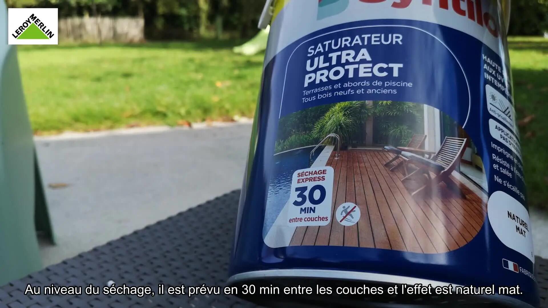 Saturateur pour bois extérieur SYNTILOR Ultra protect naturel mat 5L+20% gratuit - 6
