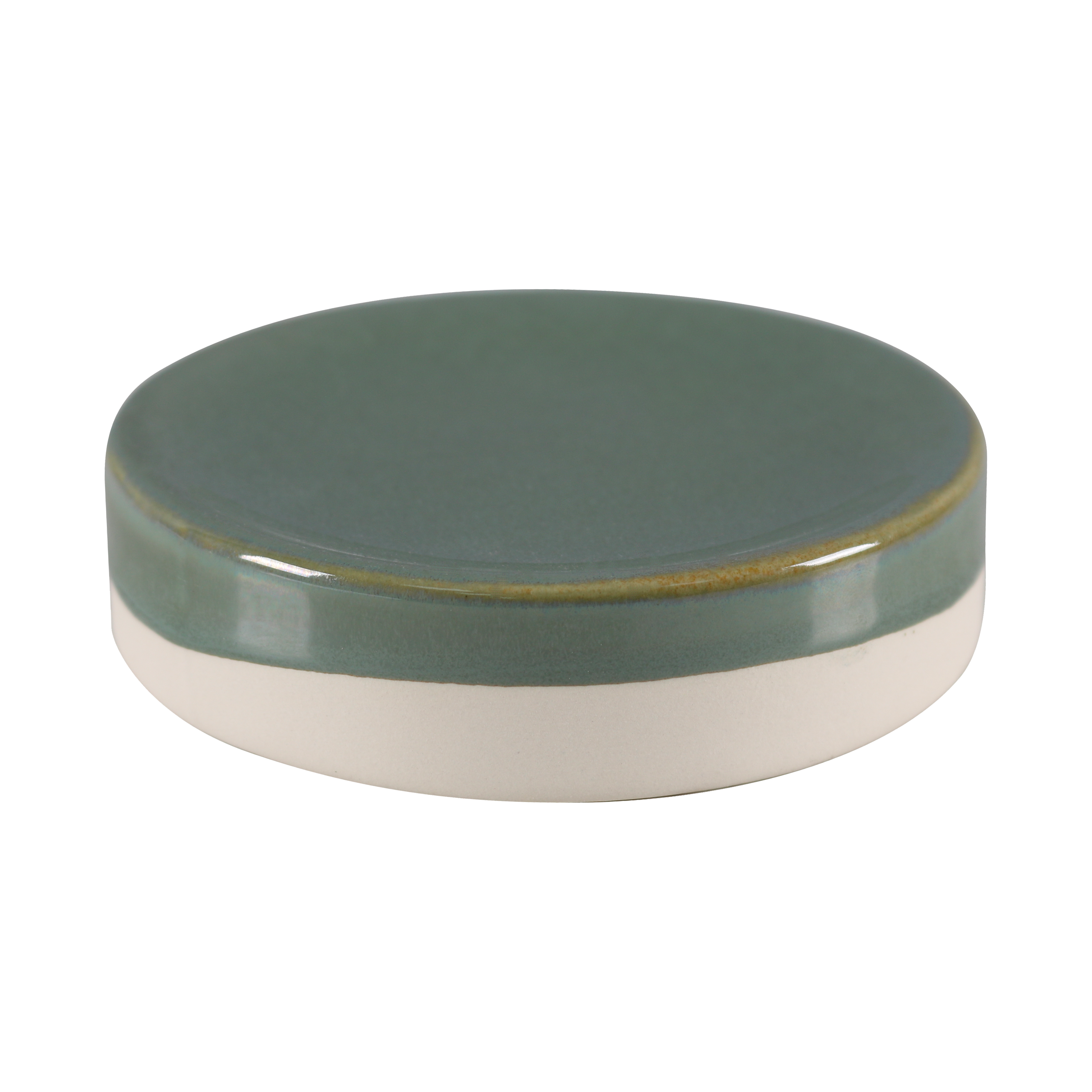 Mydelniczka ceramiczna Glaze śr. 10.4 cm zielona Sensea