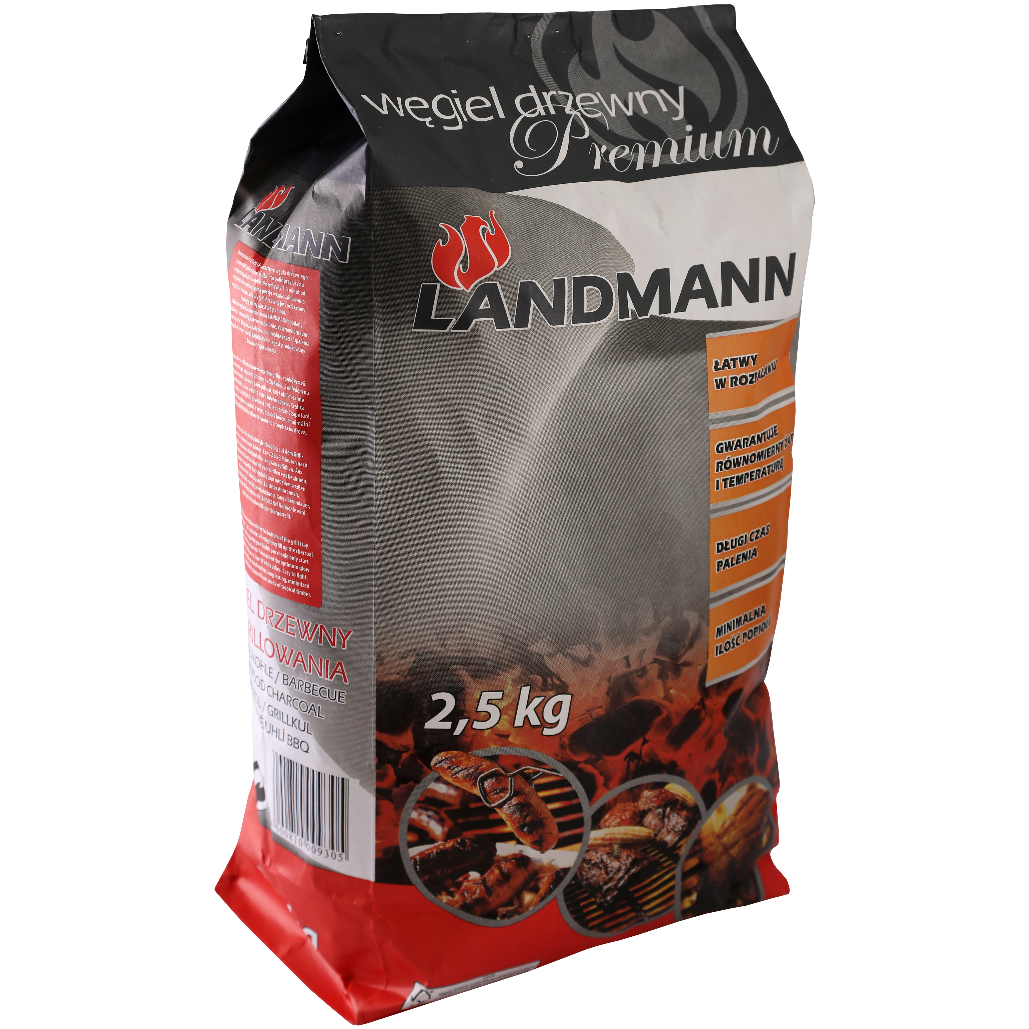 Węgiel drzewny 2.5kg Landmann