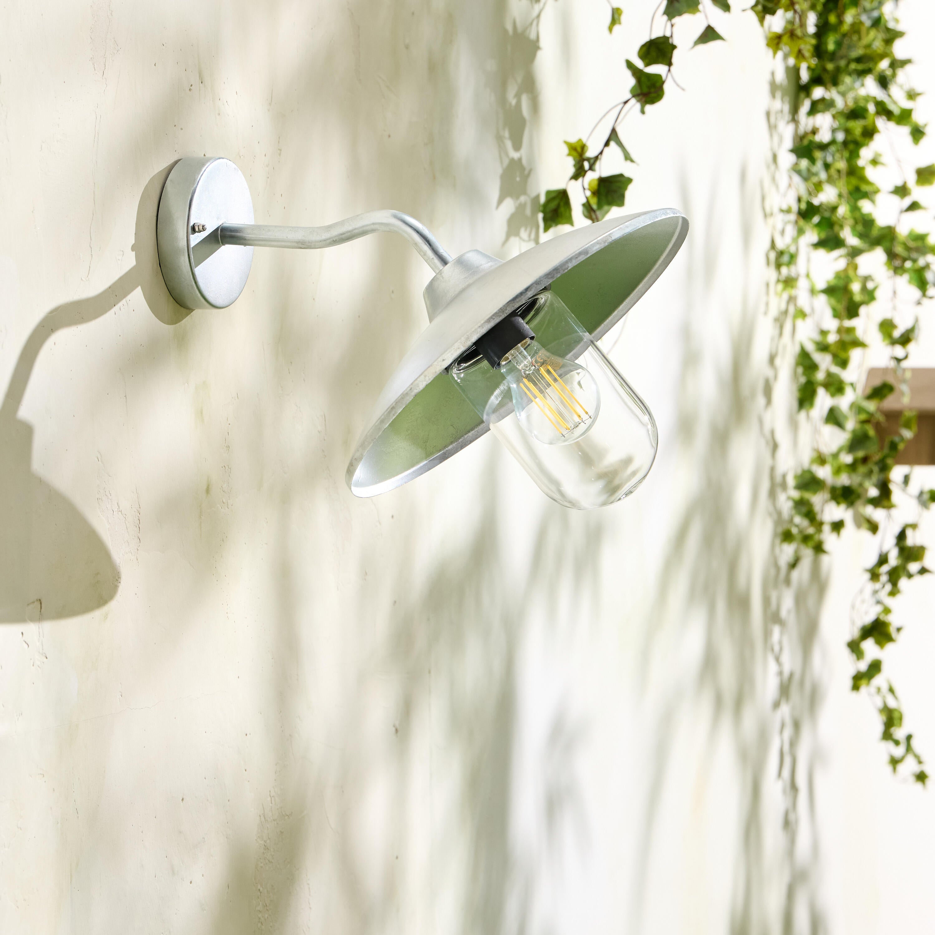 Applique extérieure E27 Bord de mer, Ronchin galva INSPIRE - 2