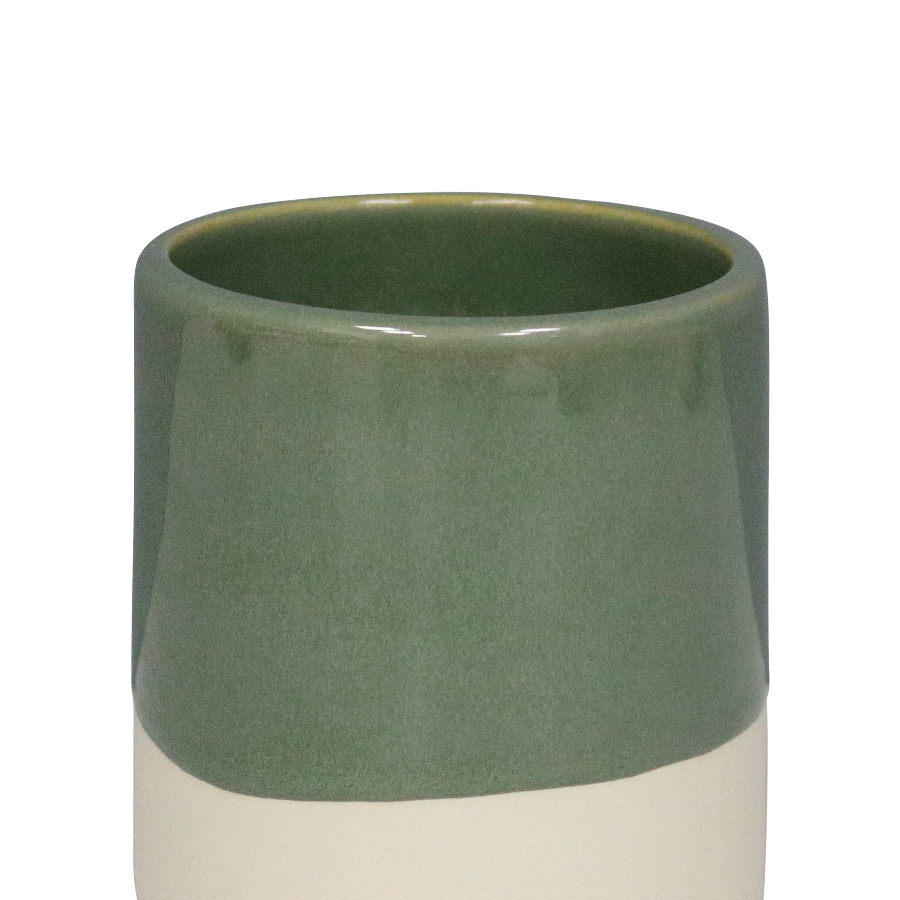 Kubek na szczoteczki do zębów Glaze zielony Sensea - 5