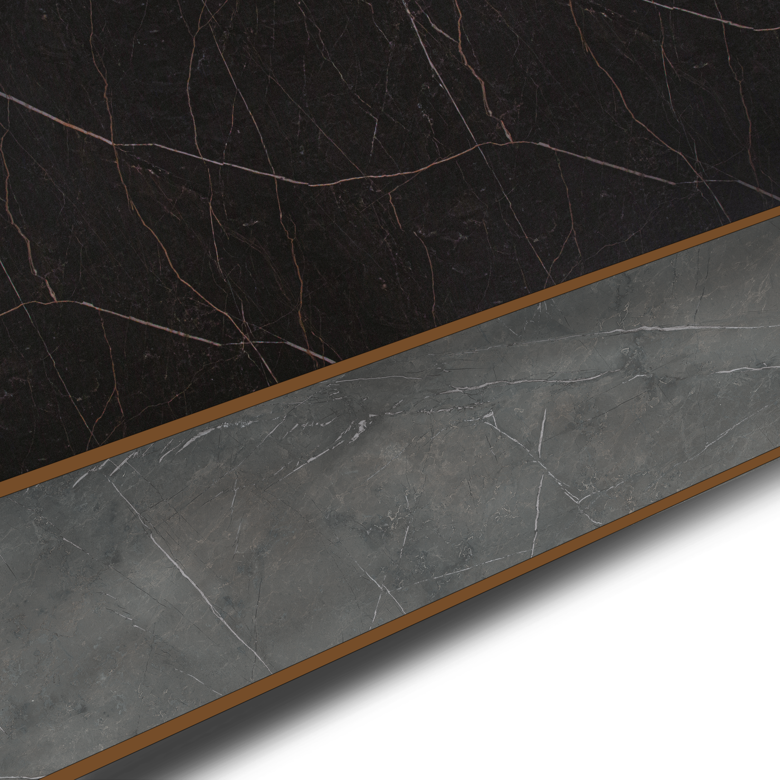 Panel dekoracyjny ścienny kompaktowy 60 x 300 cm Steatite/Dragonstone Delinia