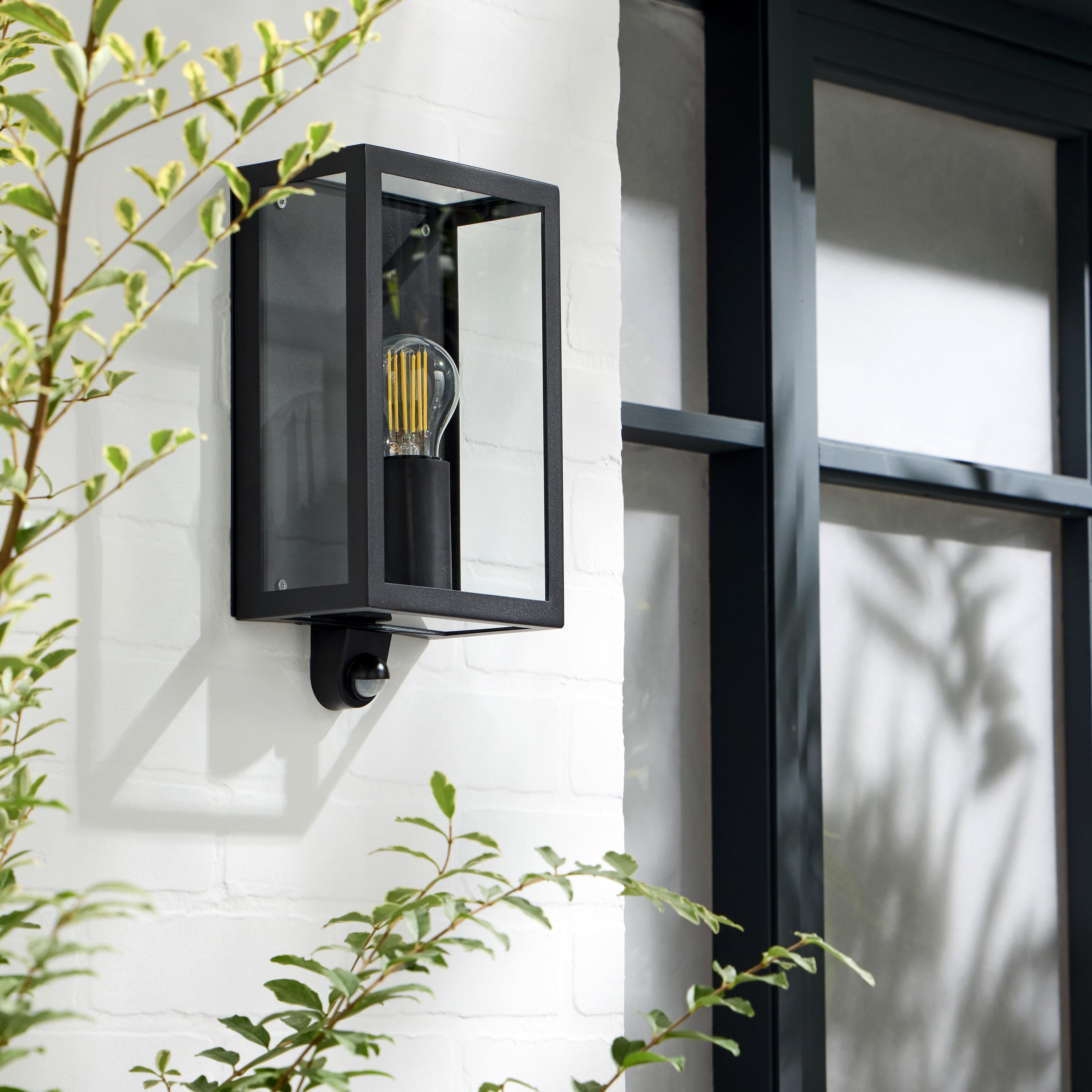 Applique extérieure LED à détection, E27, Ikaros noir INSPIRE - 2