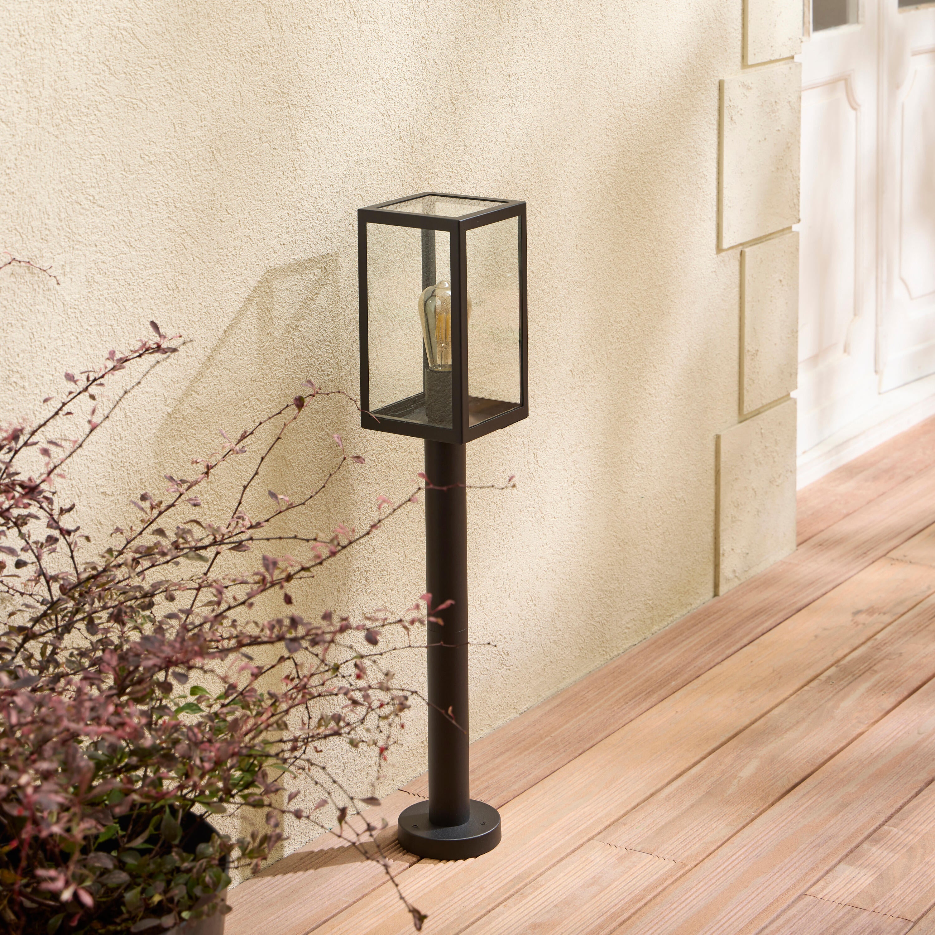 Potelet extérieur E27 noir Ikaros INSPIRE - 2